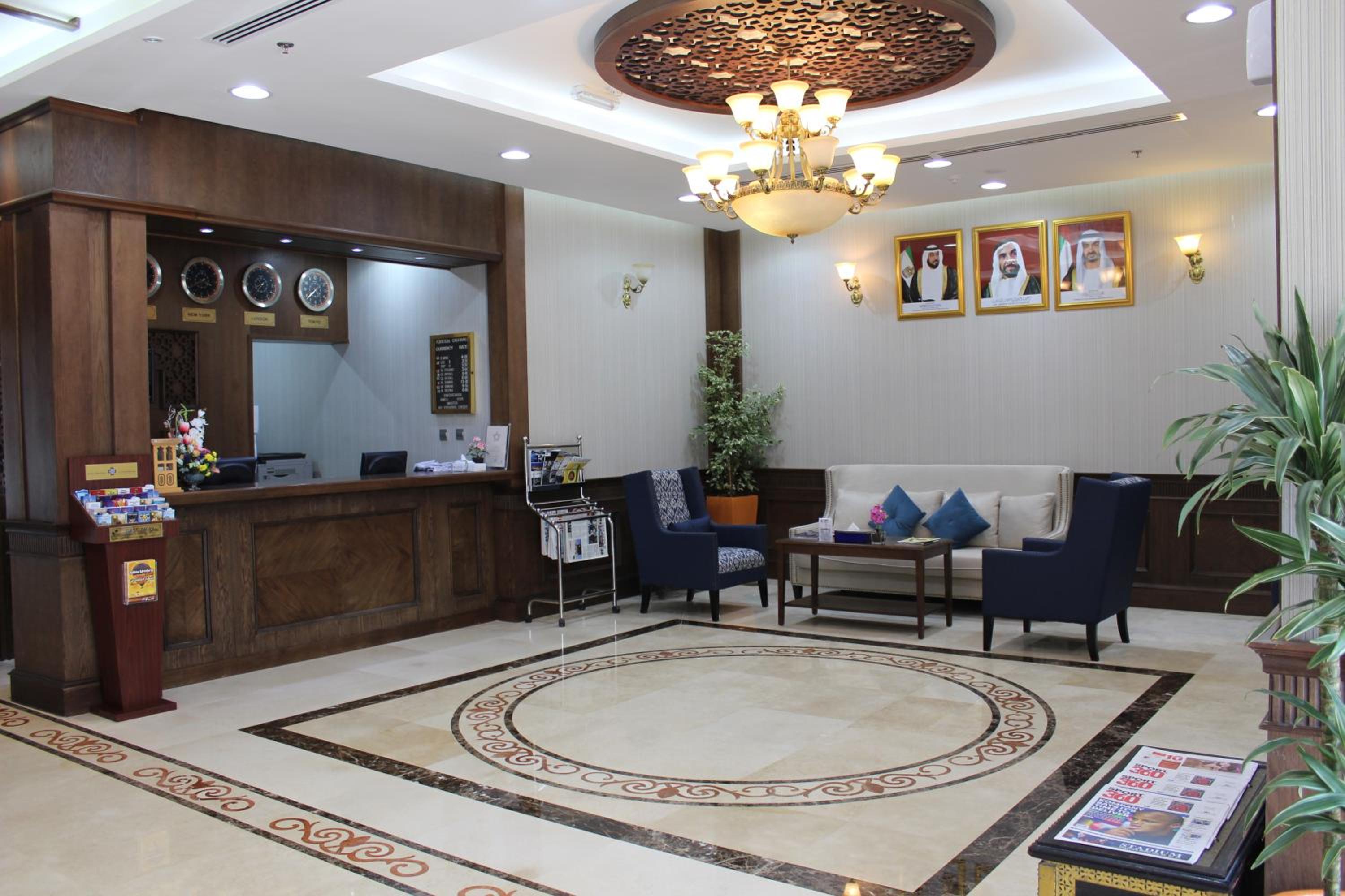 hotel reception