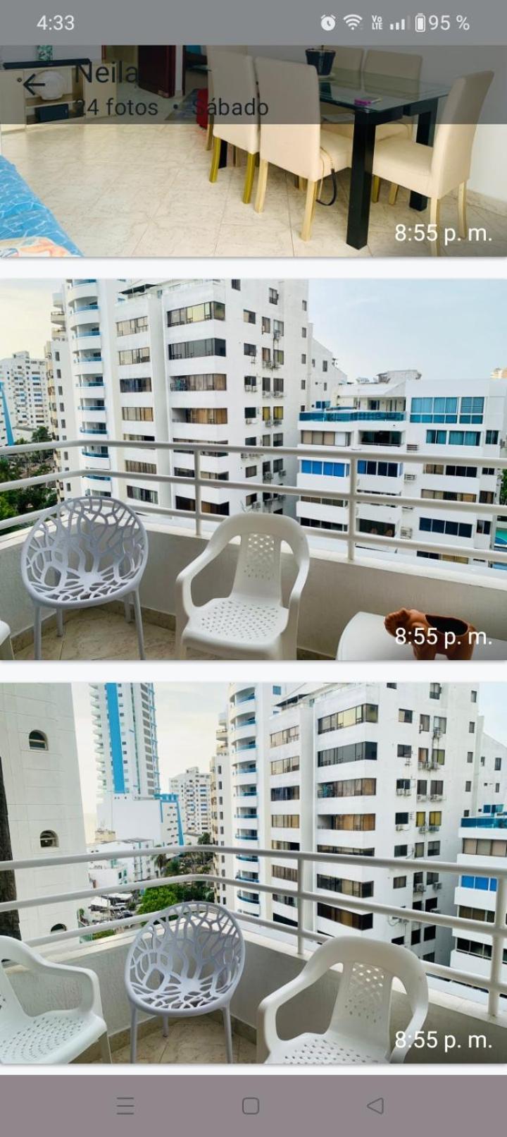 Apartamento a orilla del mar