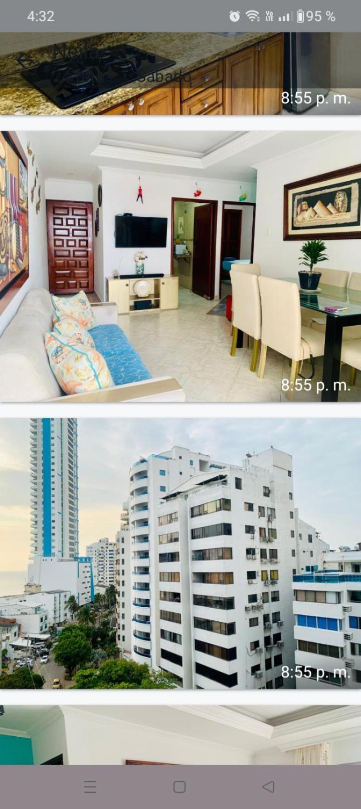 Apartamento a orilla del mar
