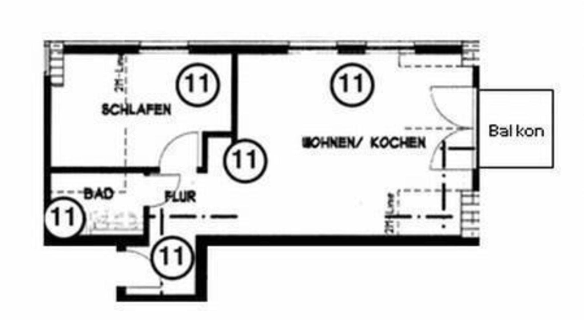 Ferienwohnung 11 Für Bis Zu Vier Personen