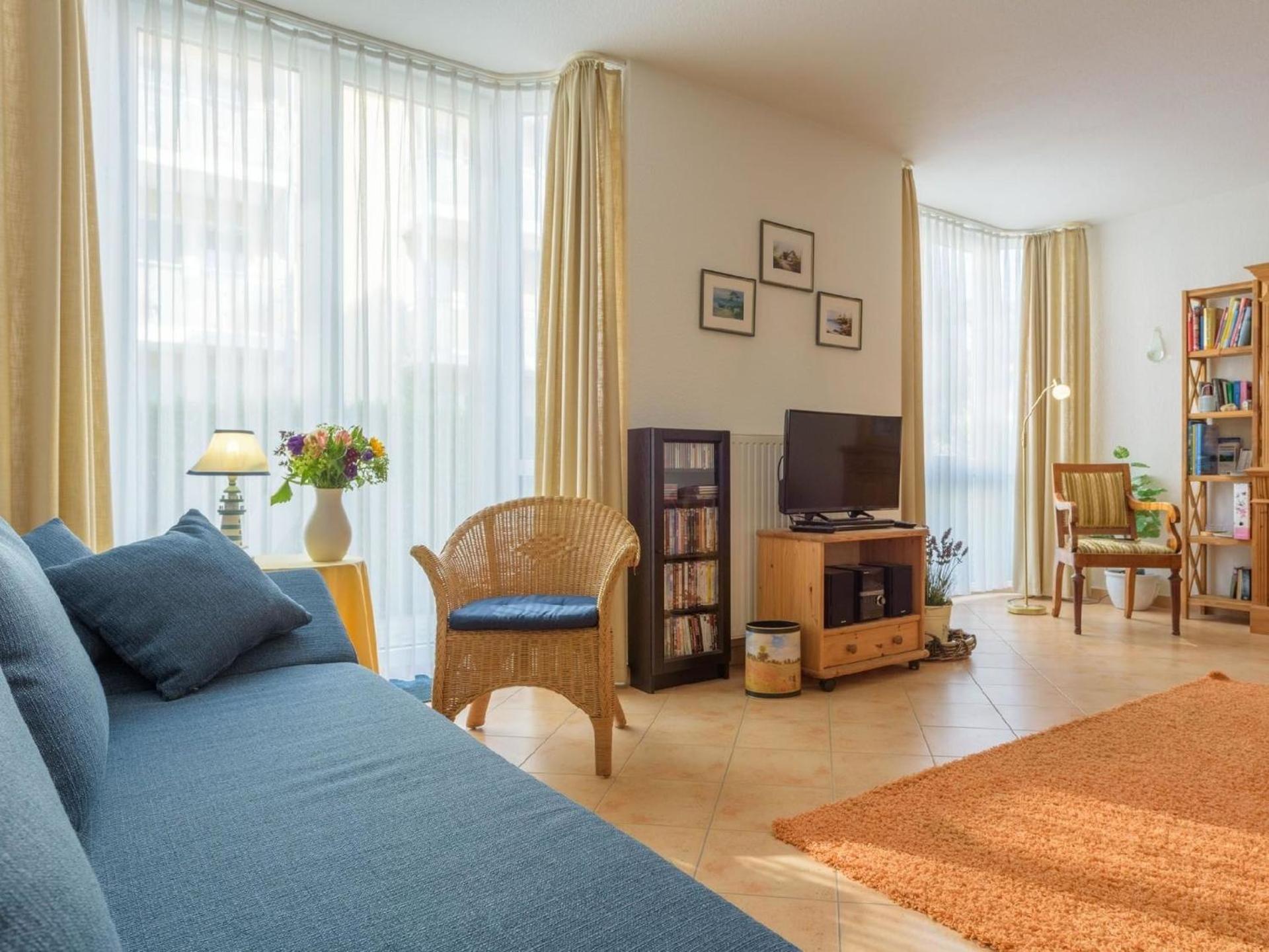 Appartement in Ostseebad mit Garten, Grill und Terrasse