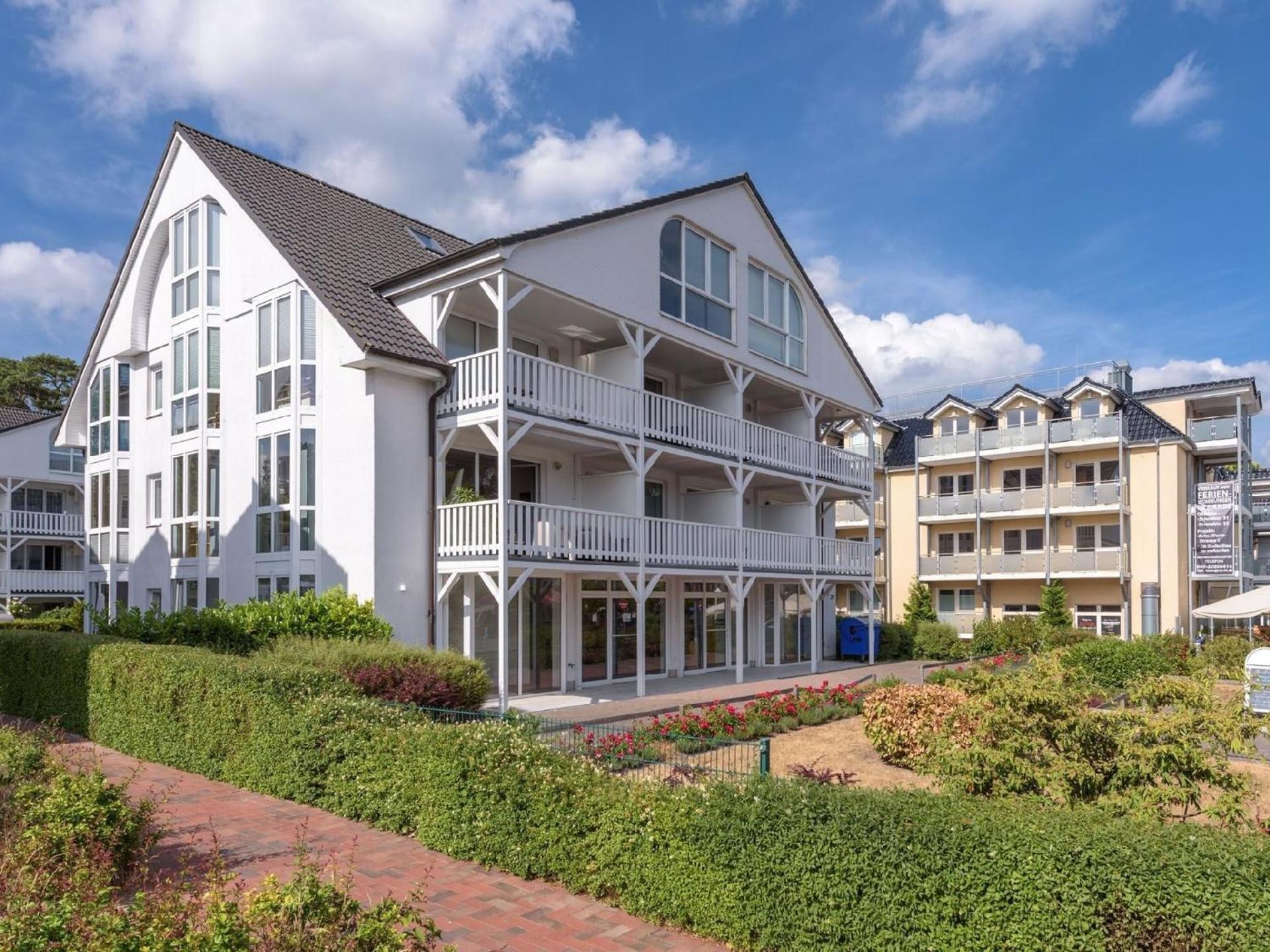 Appartement in Ostseebad mit Garten, Grill und Terrasse