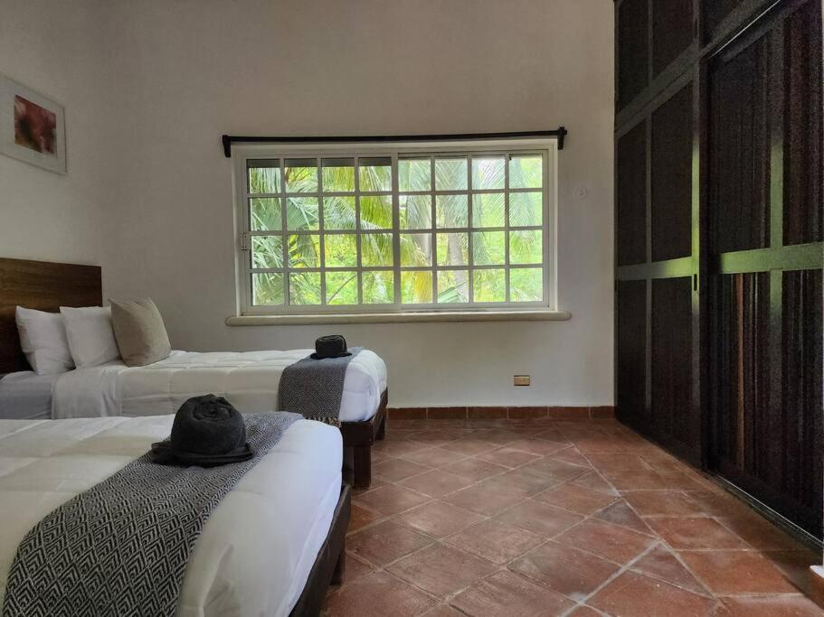 Playacar Family house private pool and surrounded by nature view 4