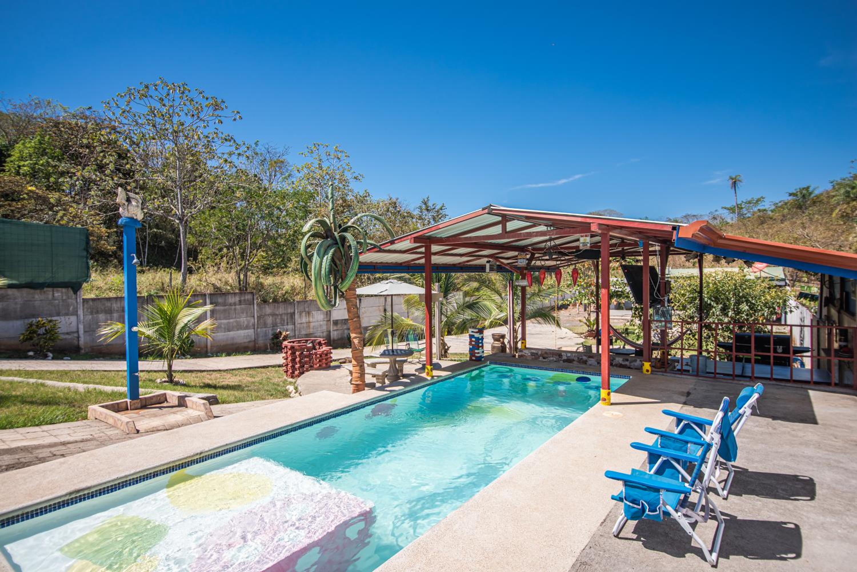 Casa equipada, piscina privada, rancho, 14 huéspedes