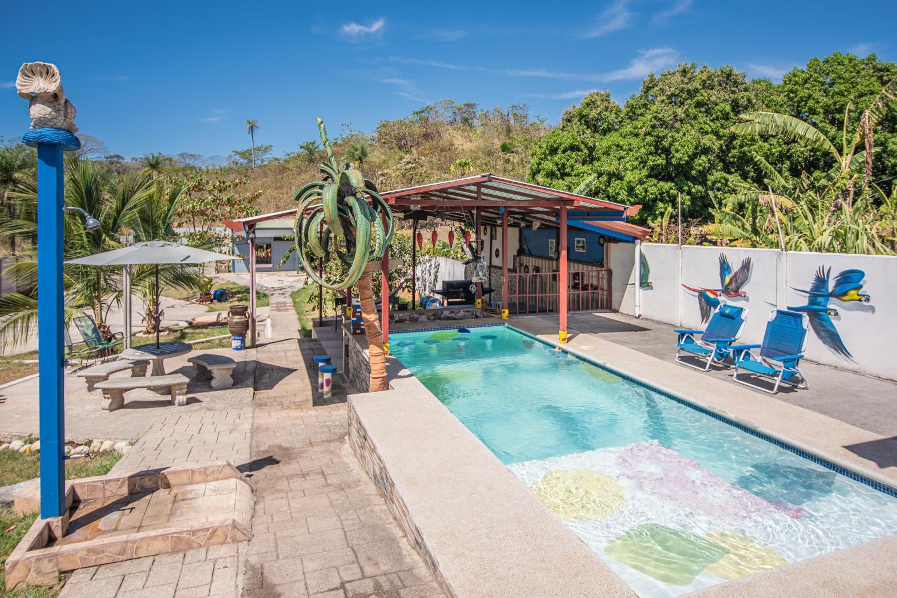 Casa equipada, piscina privada, rancho, 14 huéspedes