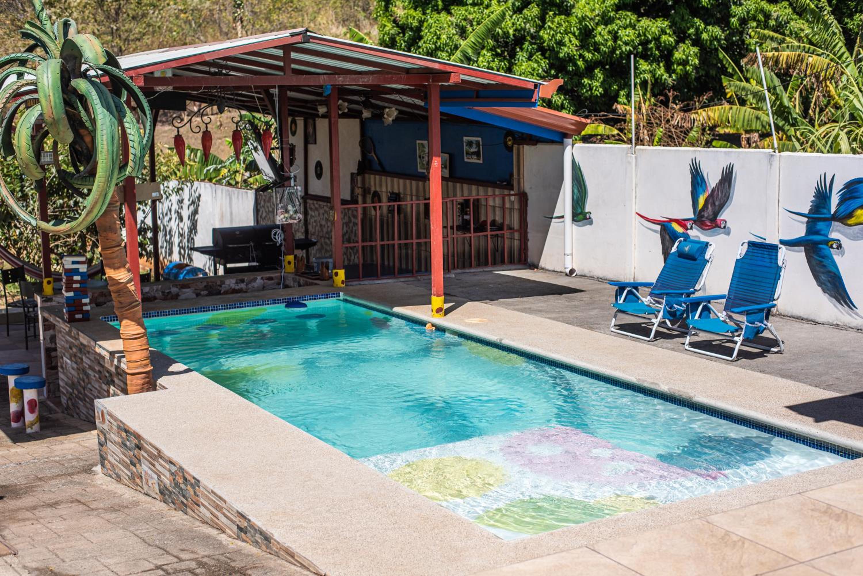 Casa equipada, piscina privada, rancho, 14 huéspedes