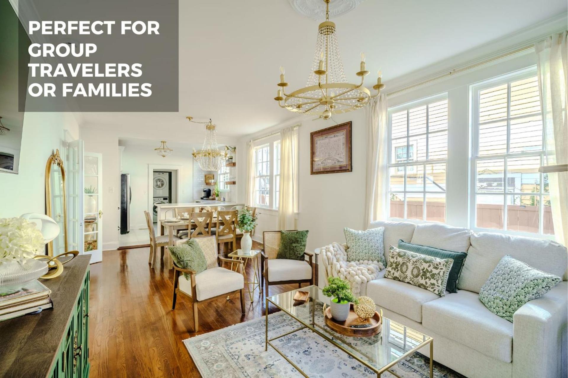 Serene 4 Bedroom Home near French Quarter with Wi-Fi and Parking view 3