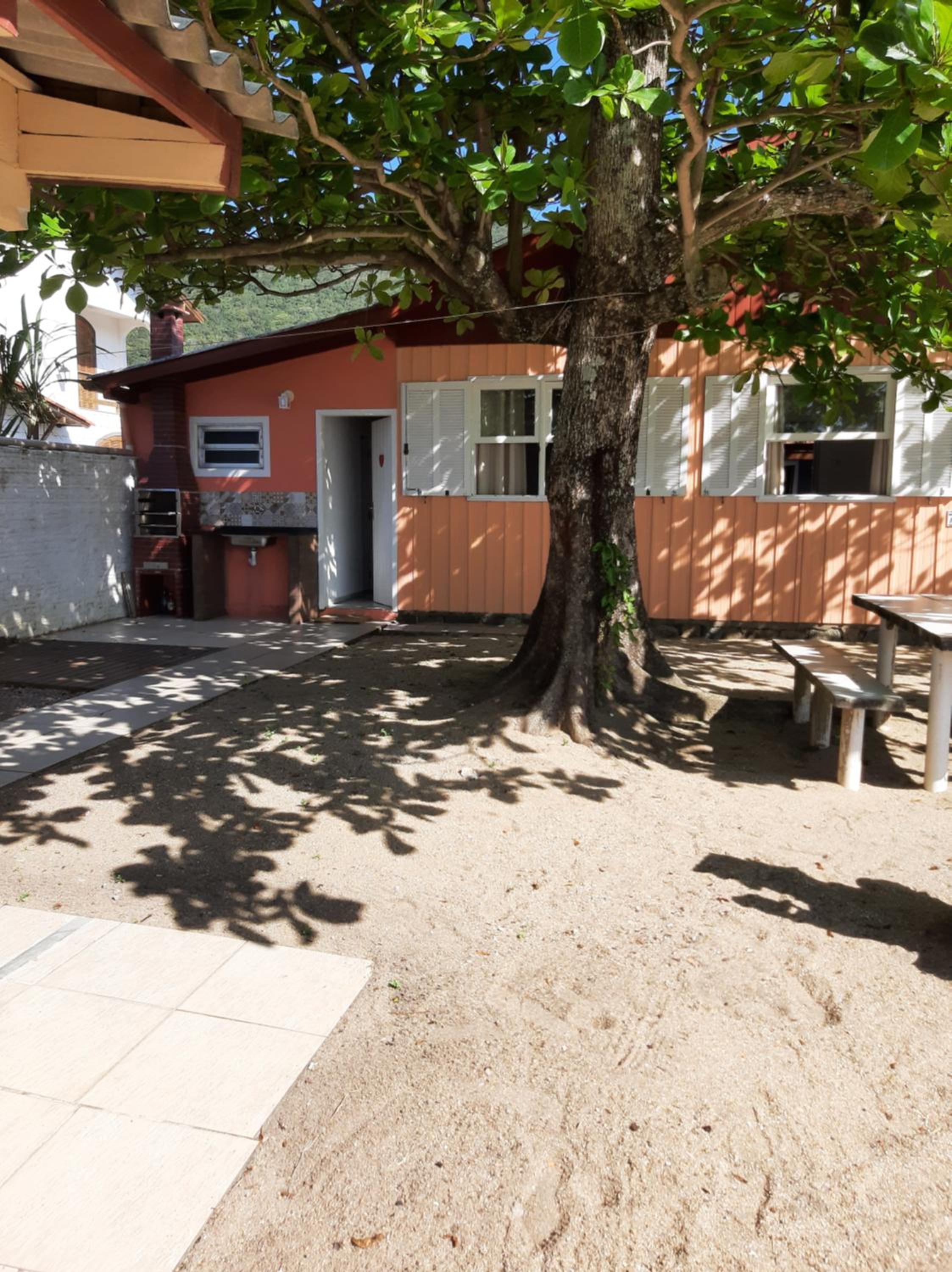 Casa na praia em frente ao mar