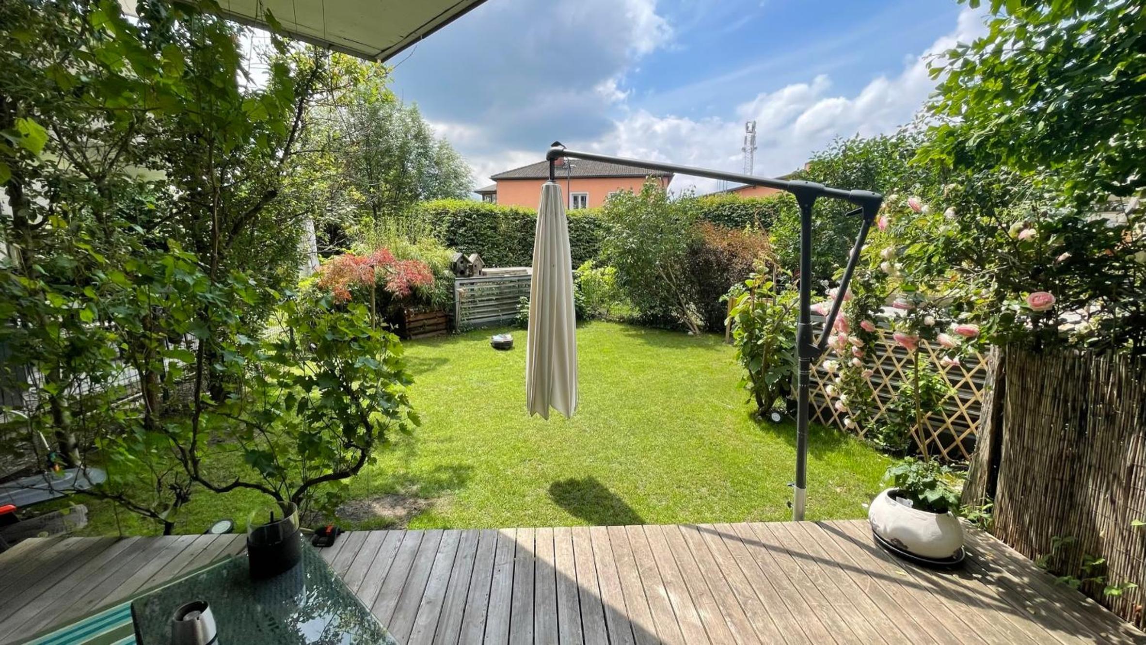 Gartenwohnung mit Tiefgarage, inkl SmartHome
