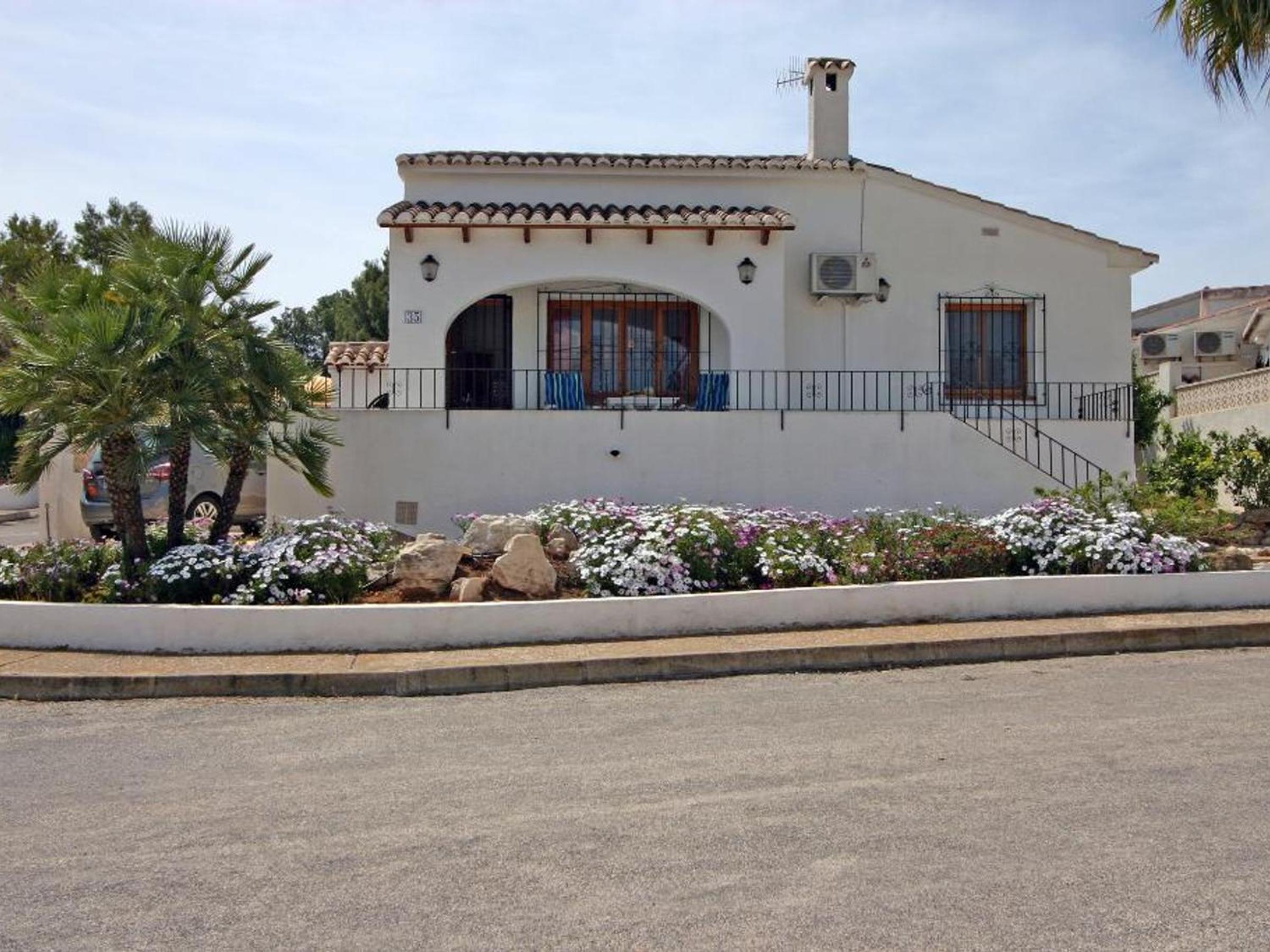 Casa clásica con piscina comunal, jardín y cerca de la playa en Moraira para 6 personas - HISP-216-212 view 4