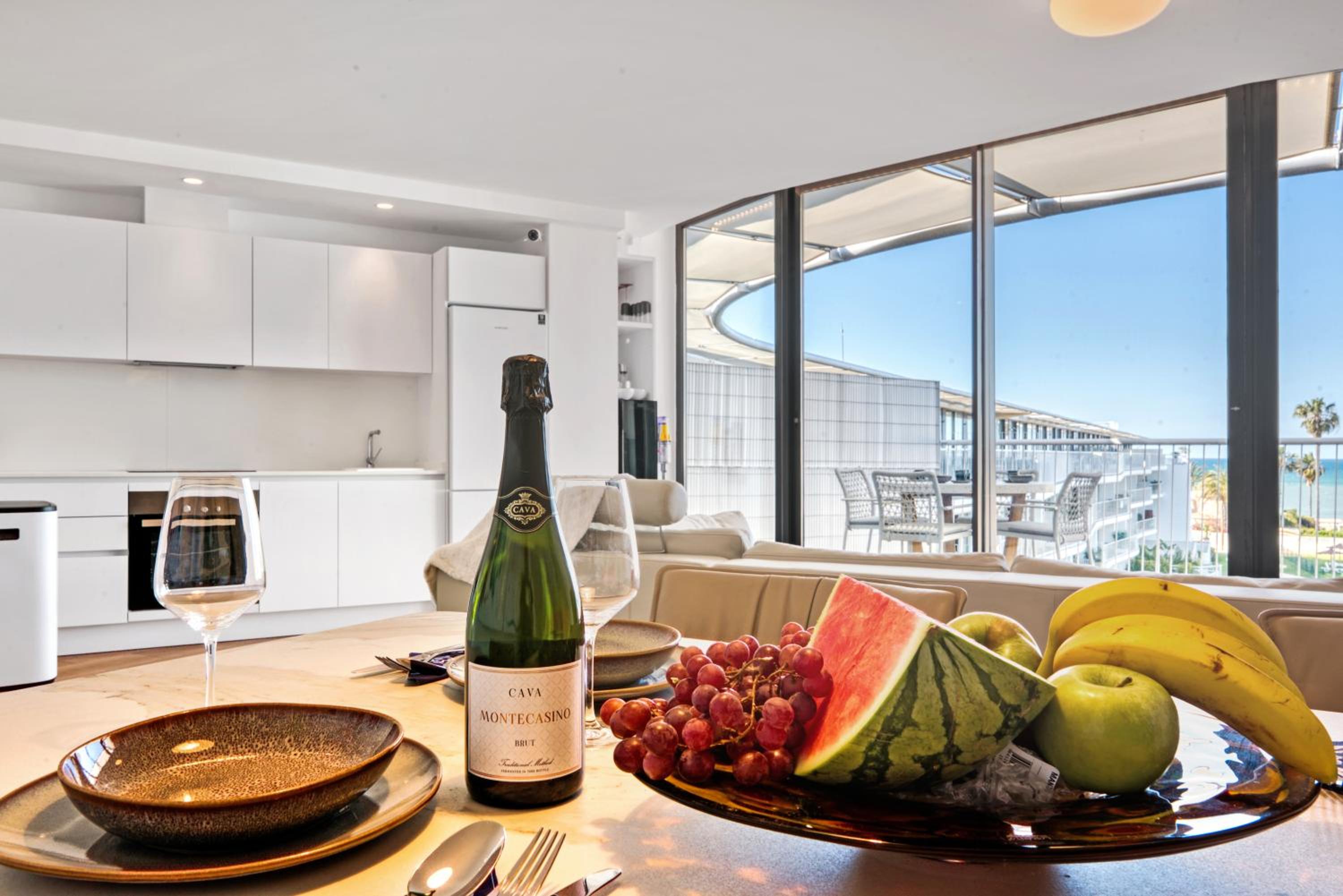 Denia Beach penthouse met zeezicht aan het strand