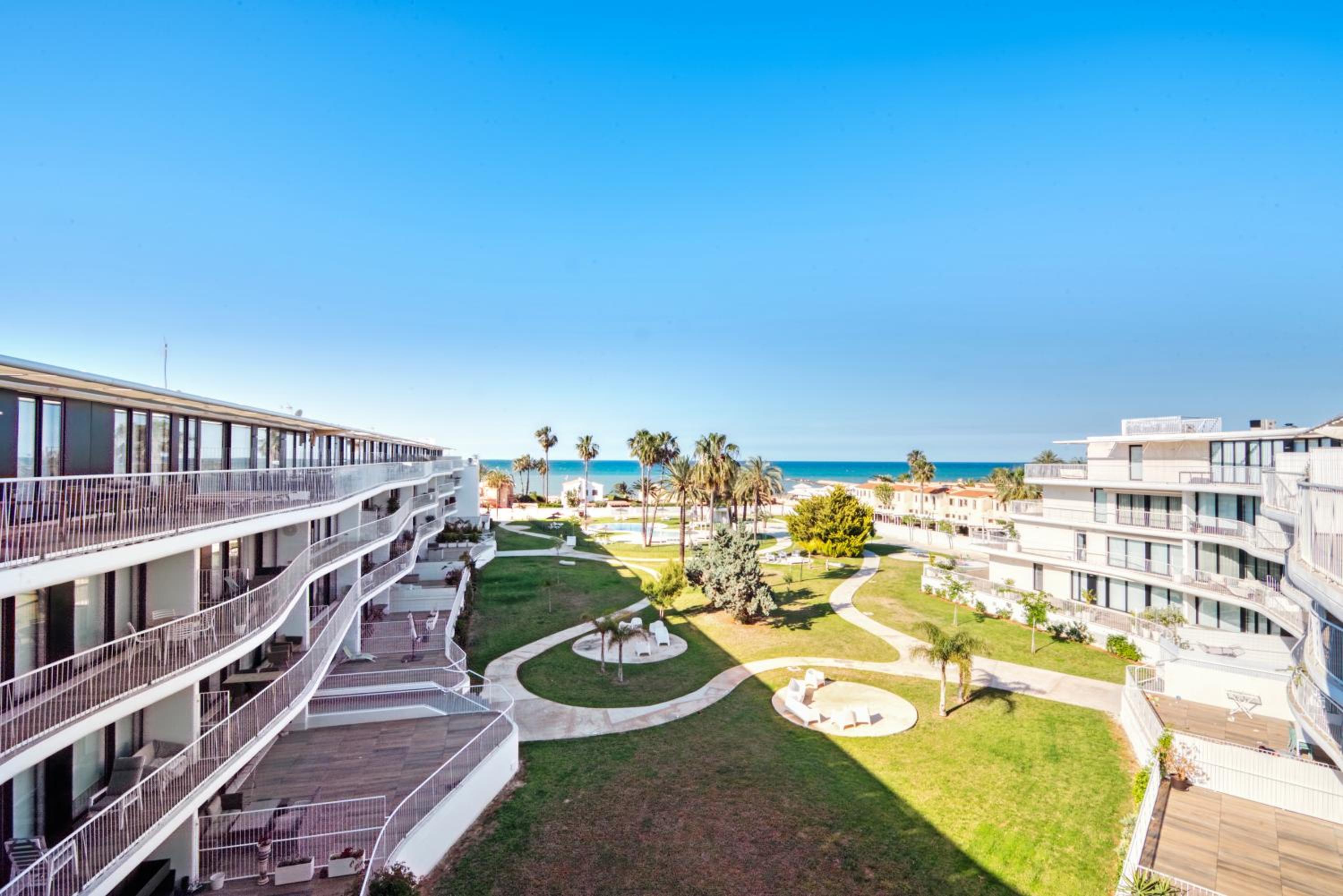 Denia Beach penthouse met zeezicht aan het strand