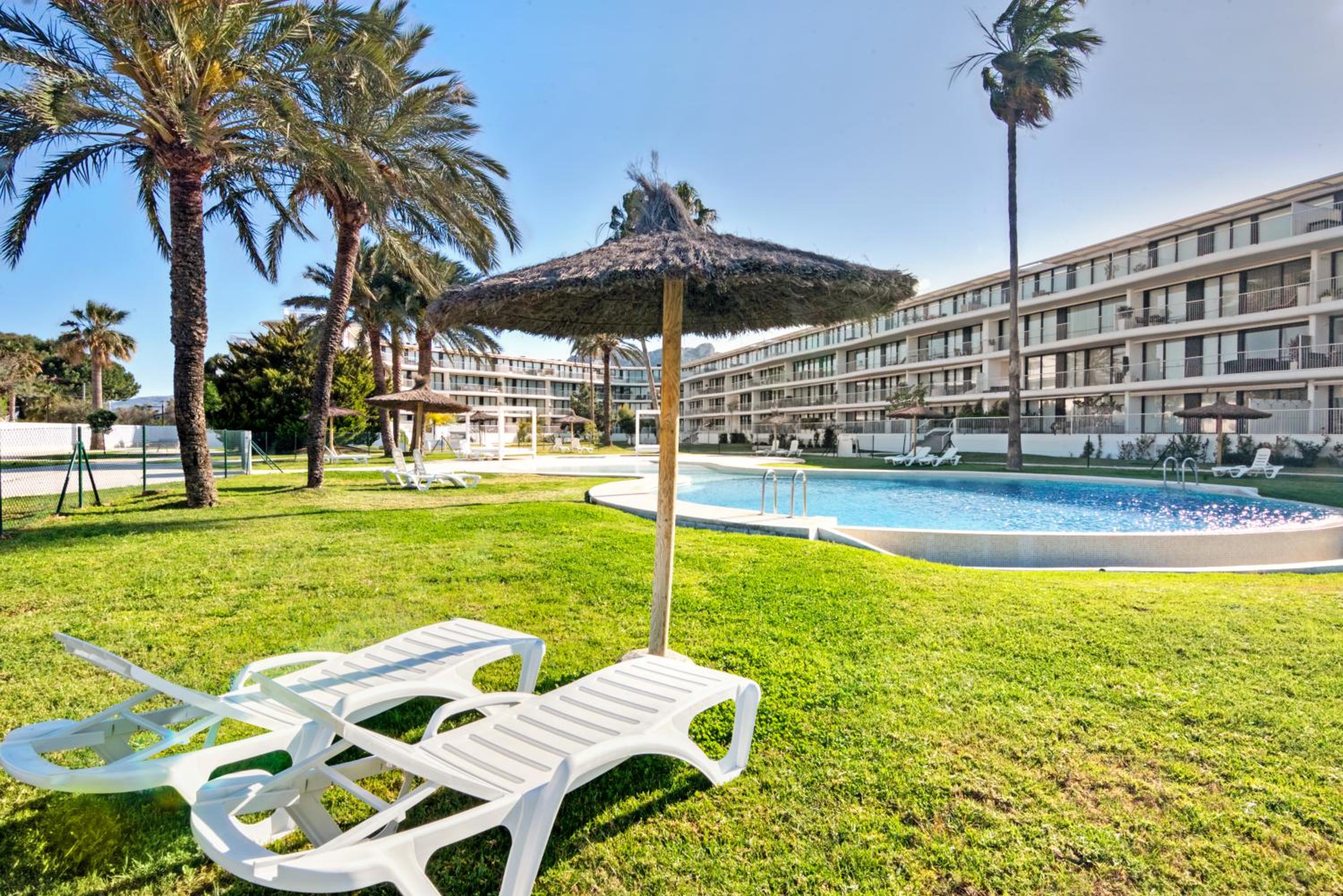 Denia Beach penthouse met zeezicht aan het strand