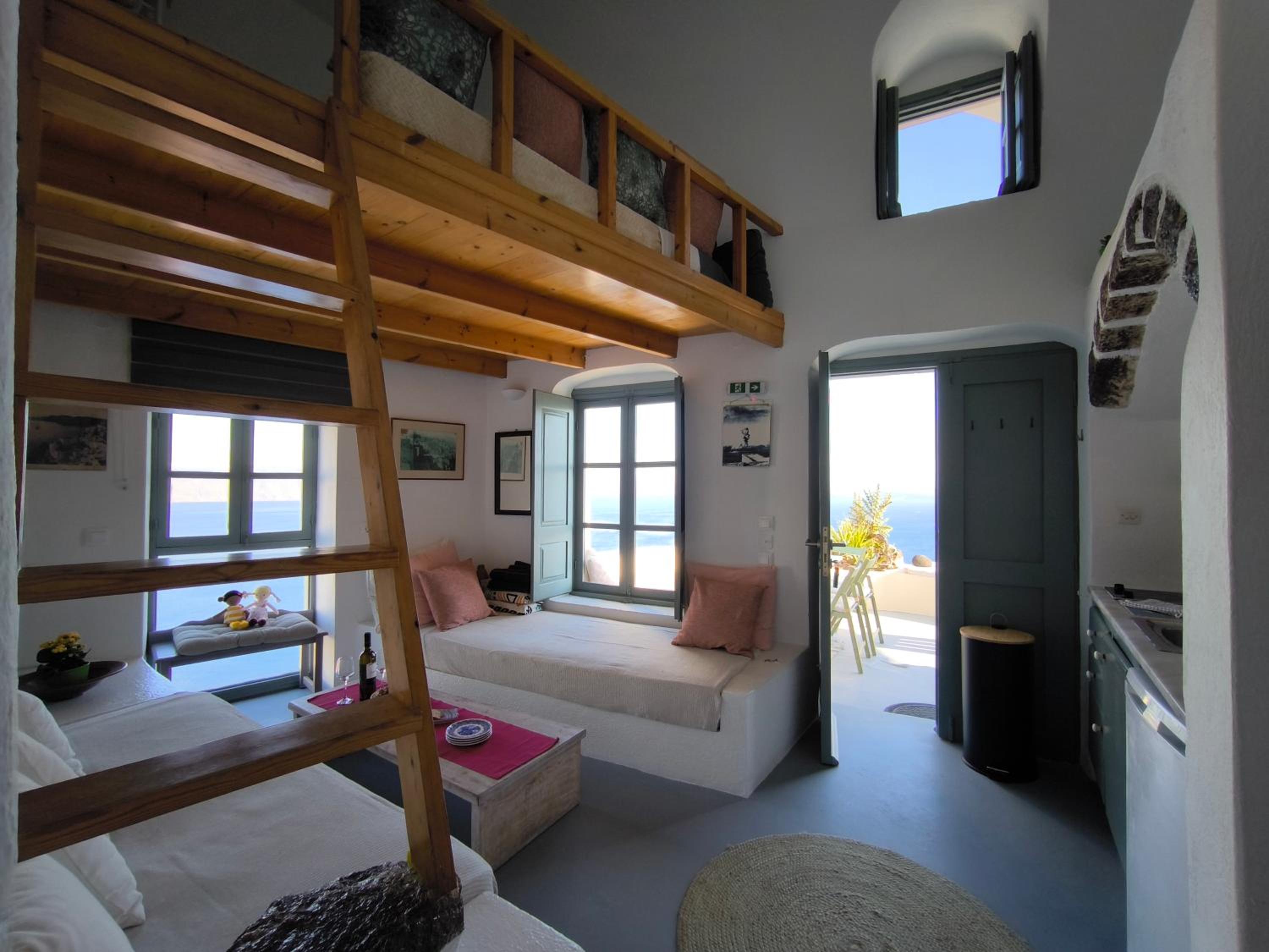 Elias Cave House 270o Caldera View Oia view 4