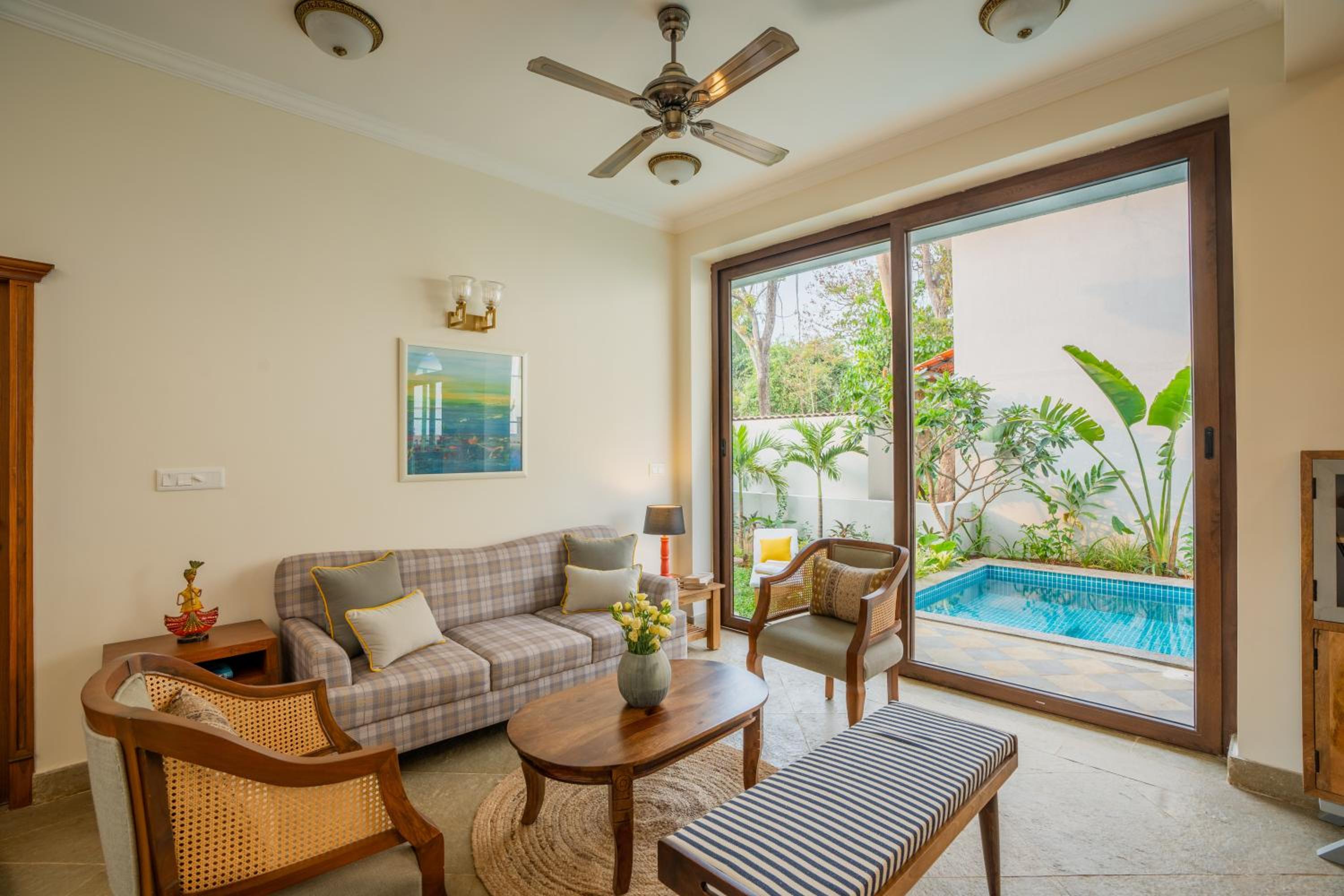 ELIVAAS 3 BHK with Pvt Pool & Gazebo - Mier view 3