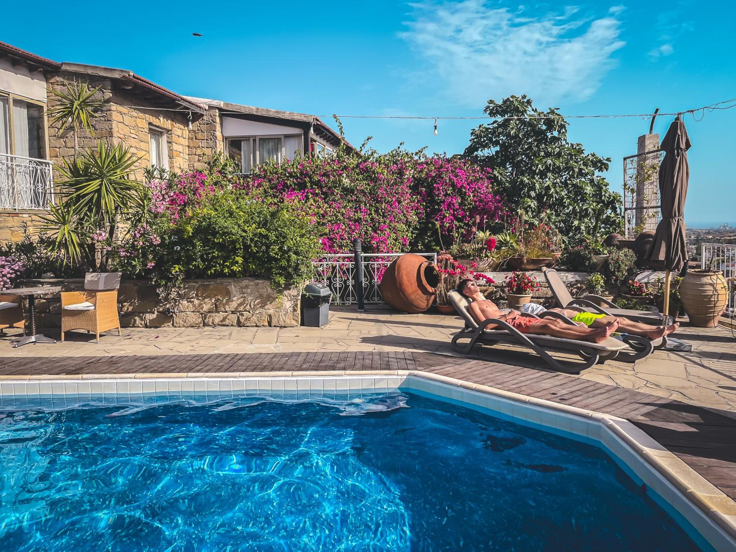 Cyprus Villages - Hotel & Restaurant - Central Location - Bed & Breakfast With Access To Pool And Stunning Views