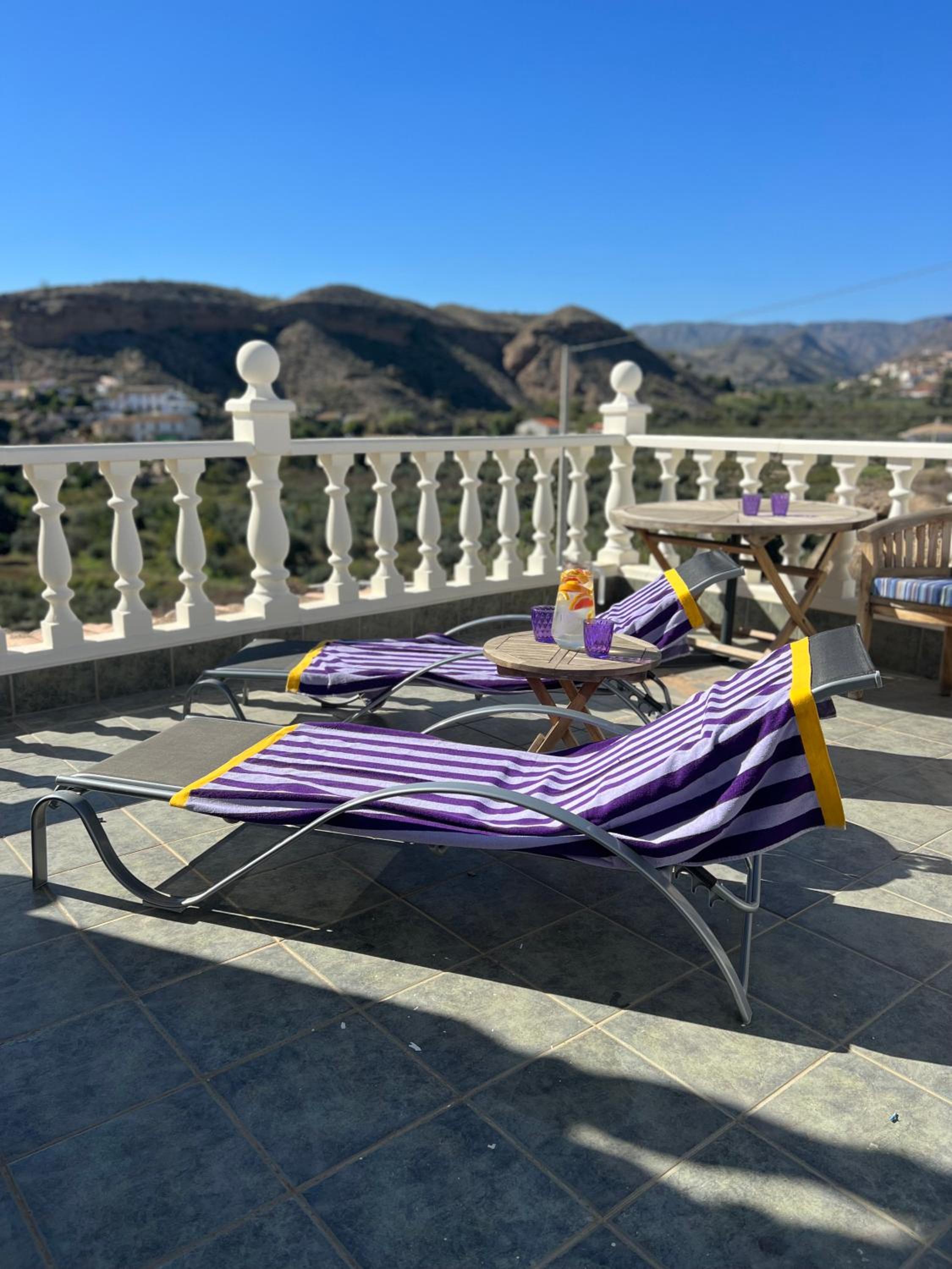 Rambla Retreats Apartment Azul with shared pool & hot tub in Oria view 5