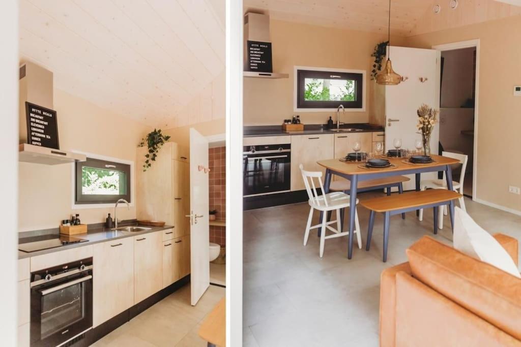 Hytte I Tiny house met zonnige bostuin