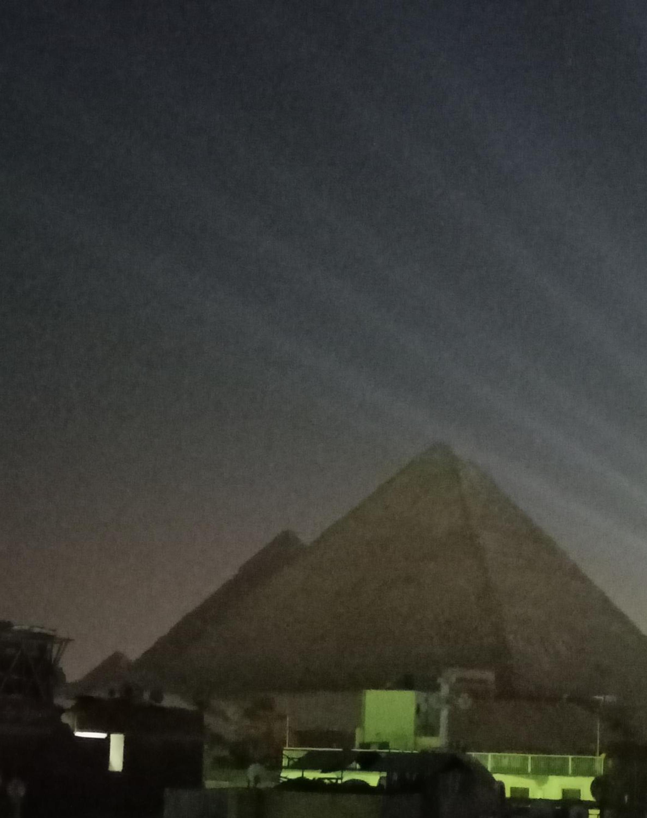 Sol Pyramids Rooftop View Giza