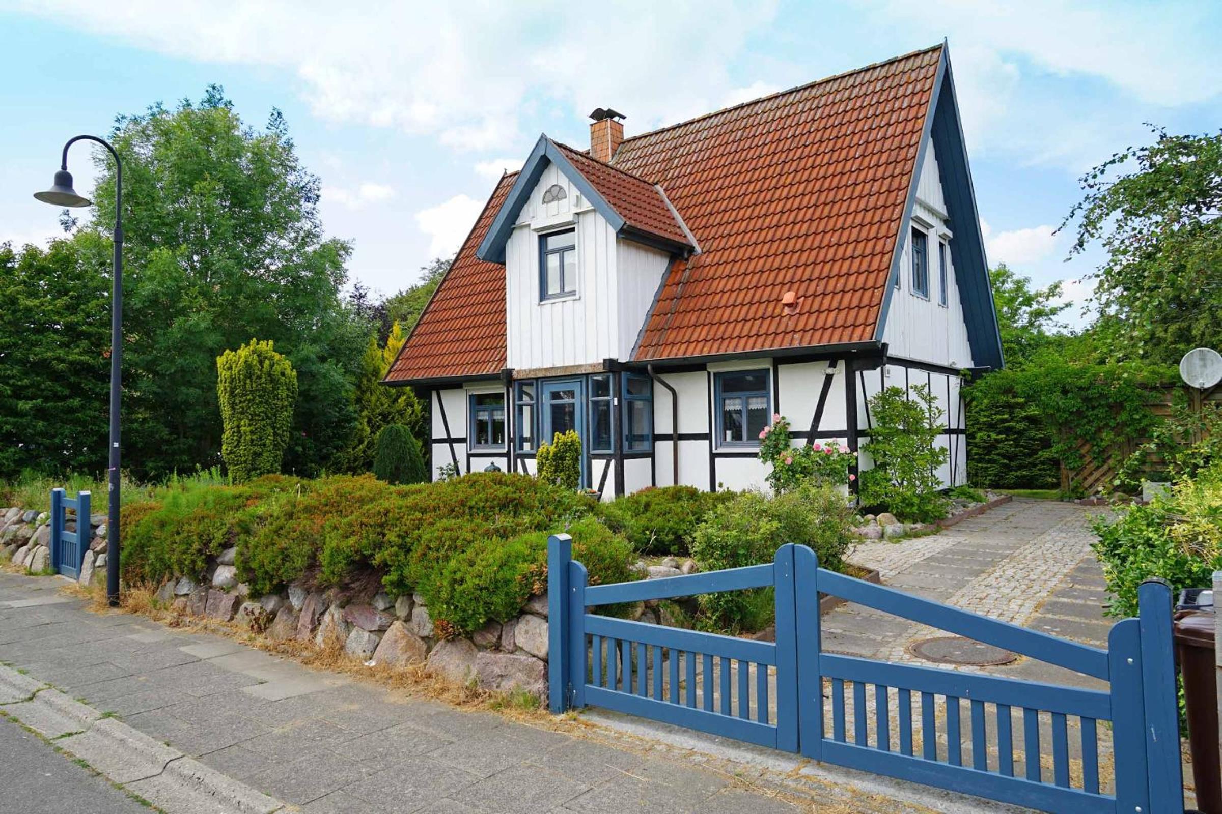 Ferienhaus mit viel Platz in Strandnaehe