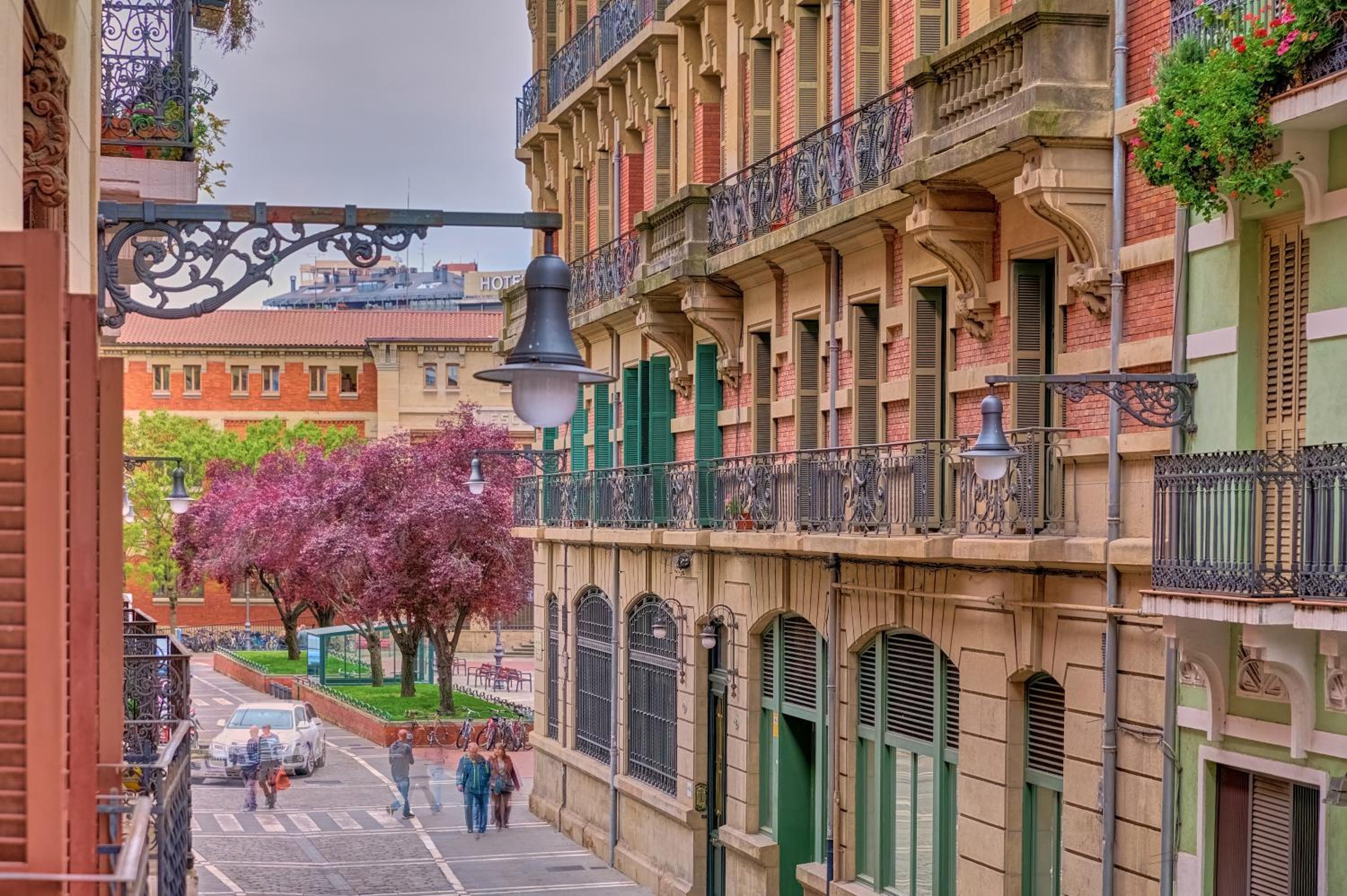 CENTRO HISTÓRICO exterior, calle Nueva dos balcones