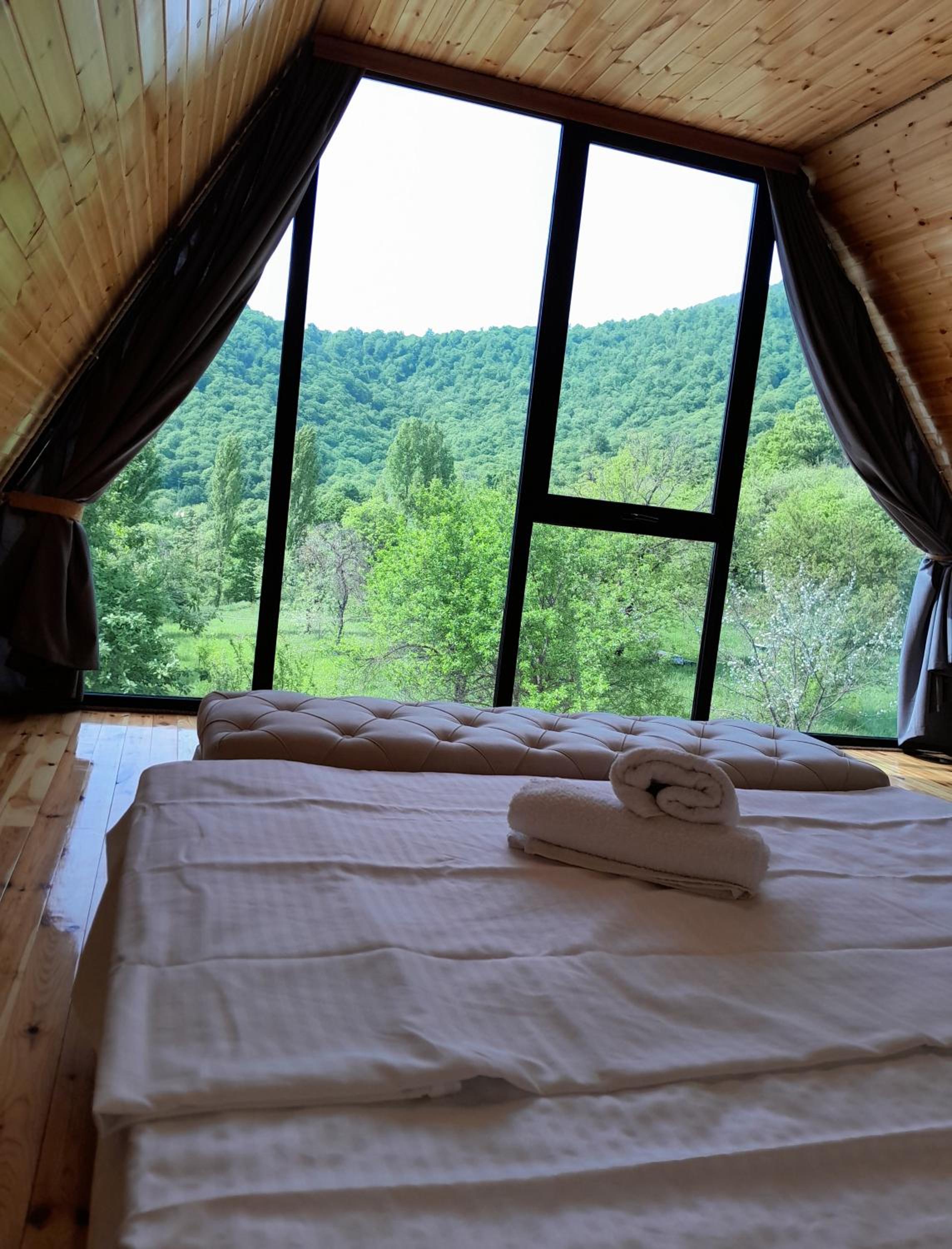 İndoor Hot Pool Mountain View Chalet