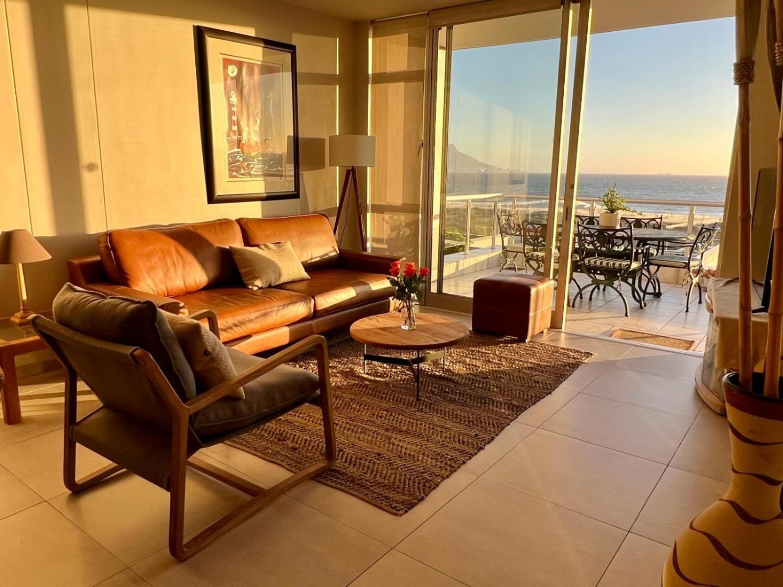 Recently Renovated Beachfront Apartment for 6, view at Table Mountain view 2