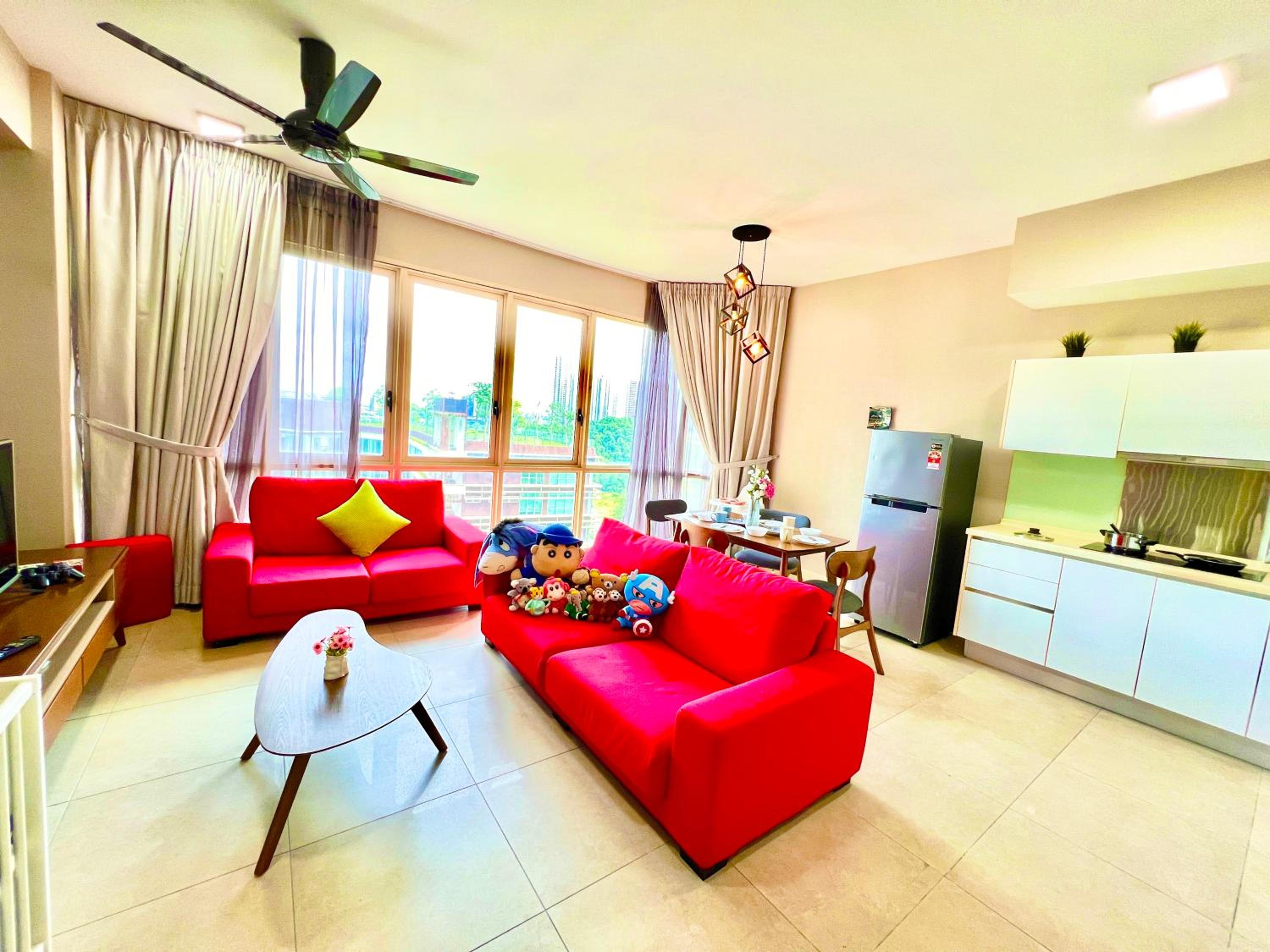 Legoland-3min Walk-HappyDream Suite at Afiniti -8pax-Cozy,Comfy&Convenience 2BR with Bathub photo 8