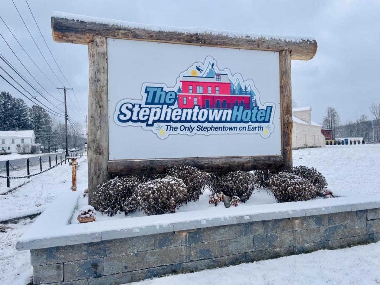 The entire Stephentown Hotel 28 person occupancy view 2