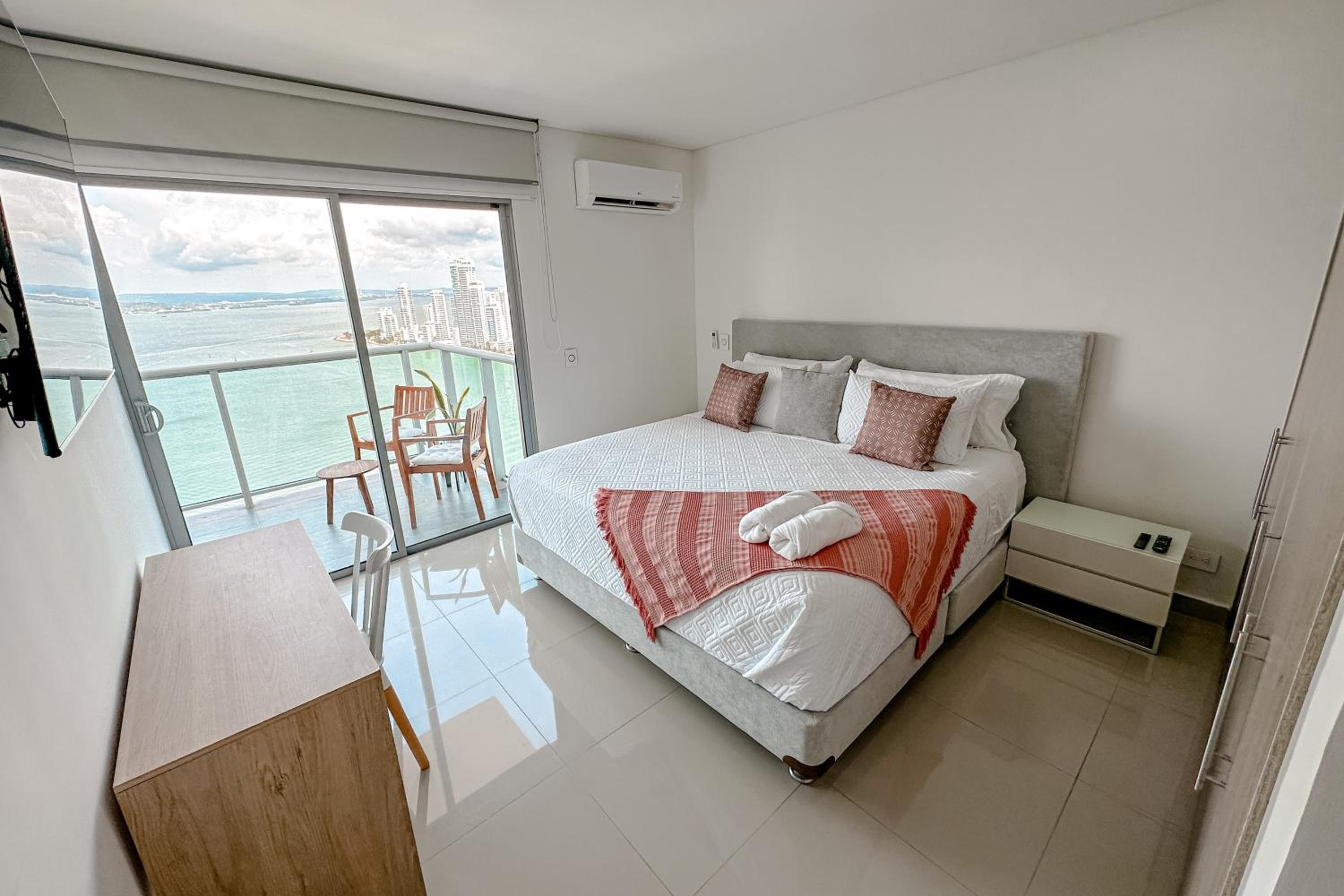 Apartamento con vista a la bahía