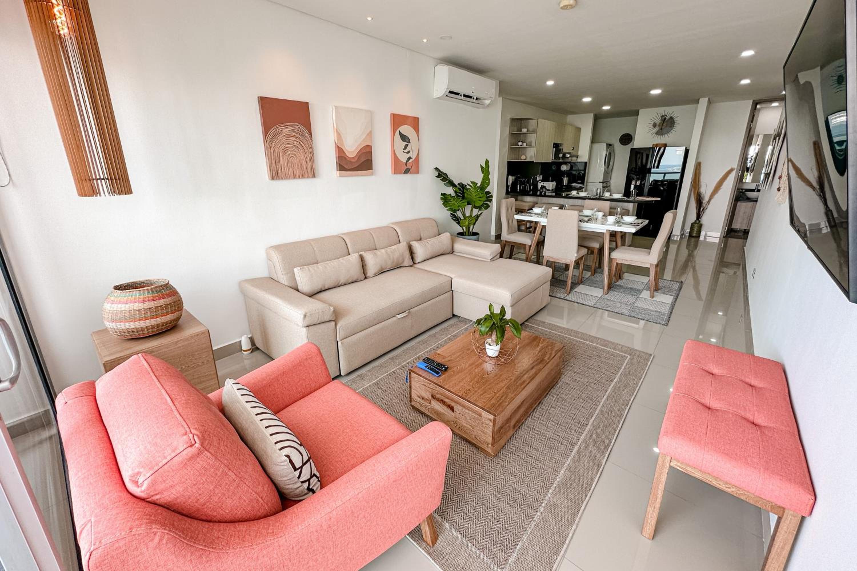 Apartamento con vista a la bahía