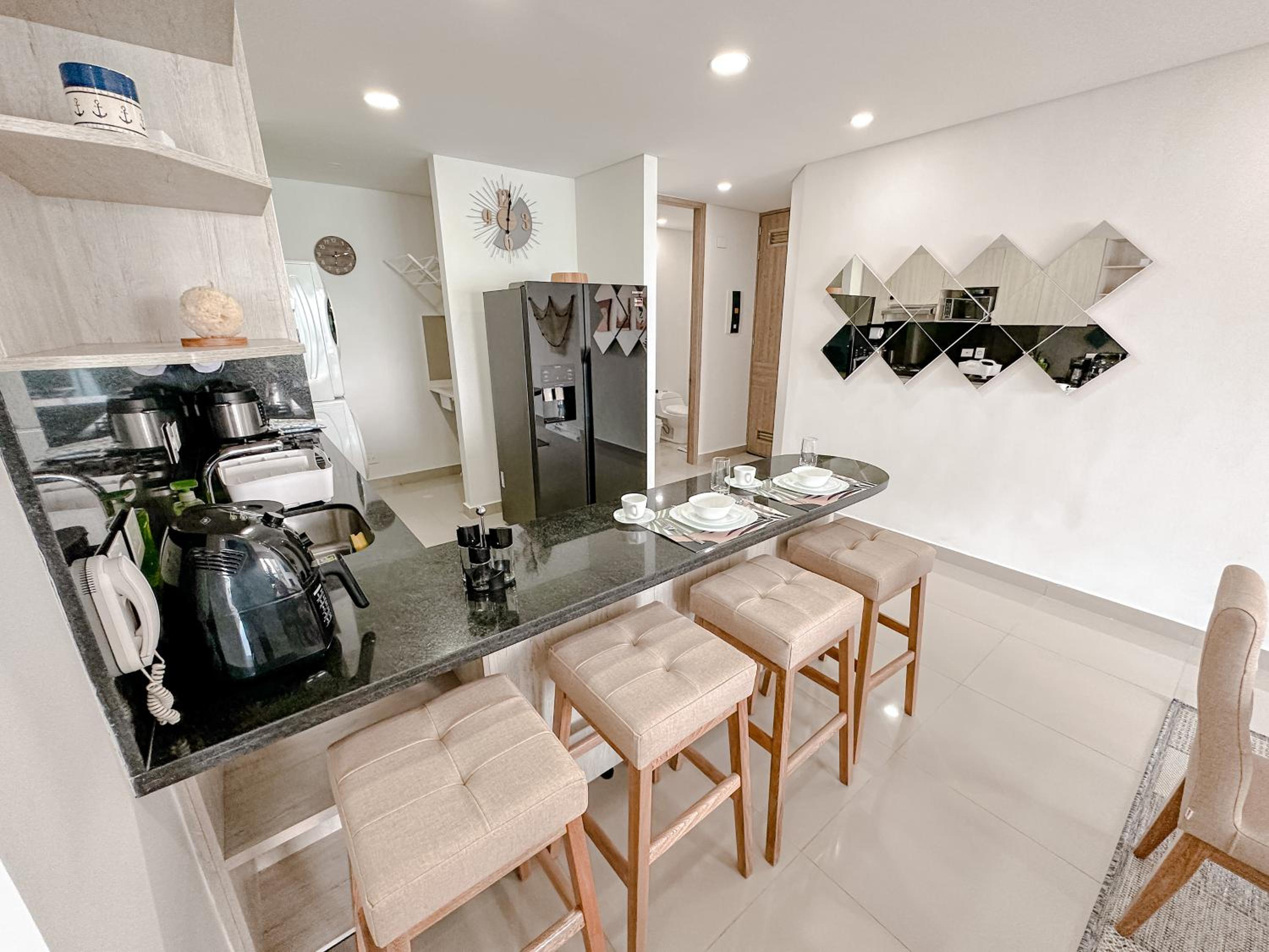 Apartamento con vista a la bahía
