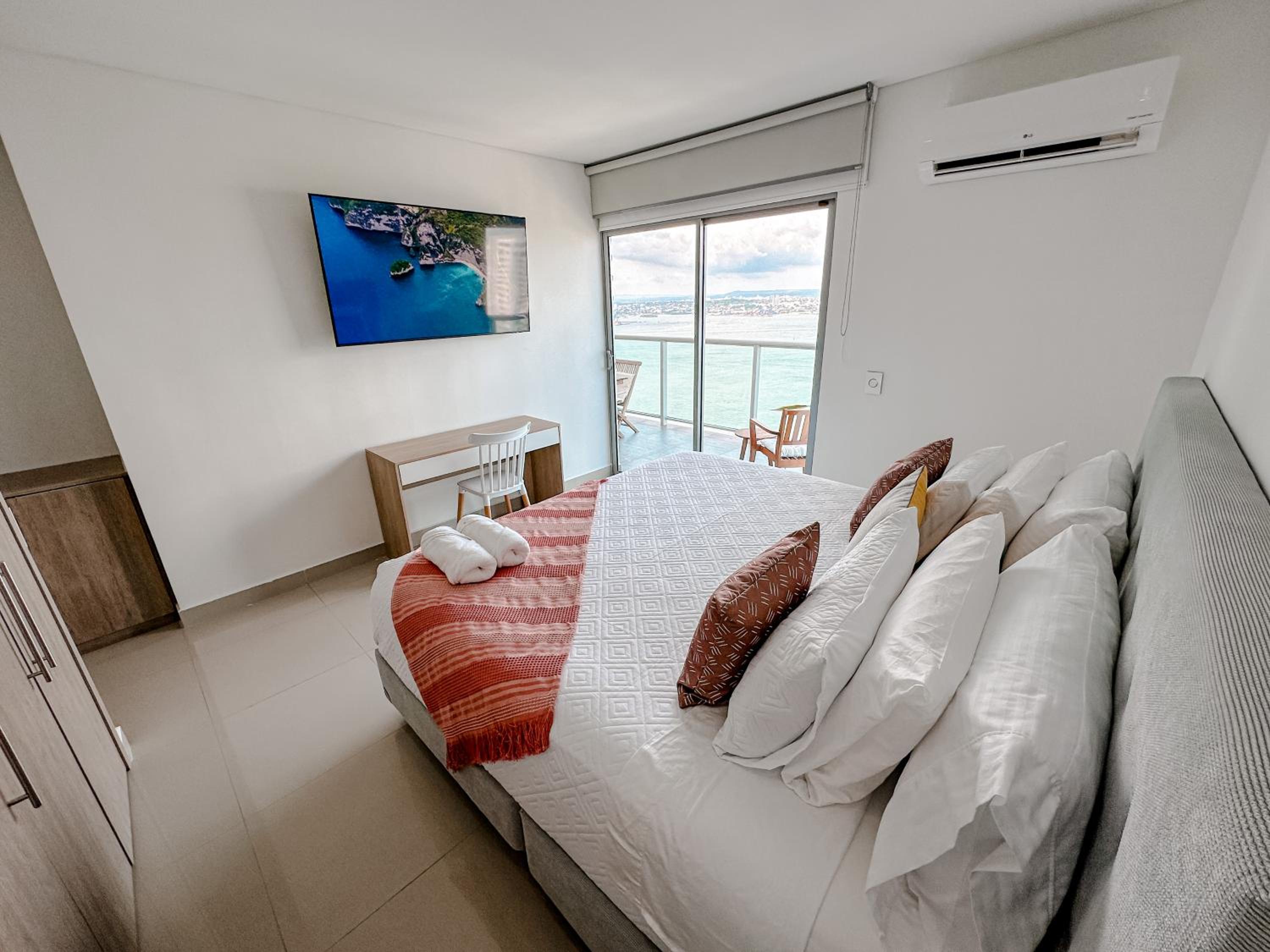 Apartamento con vista a la bahía