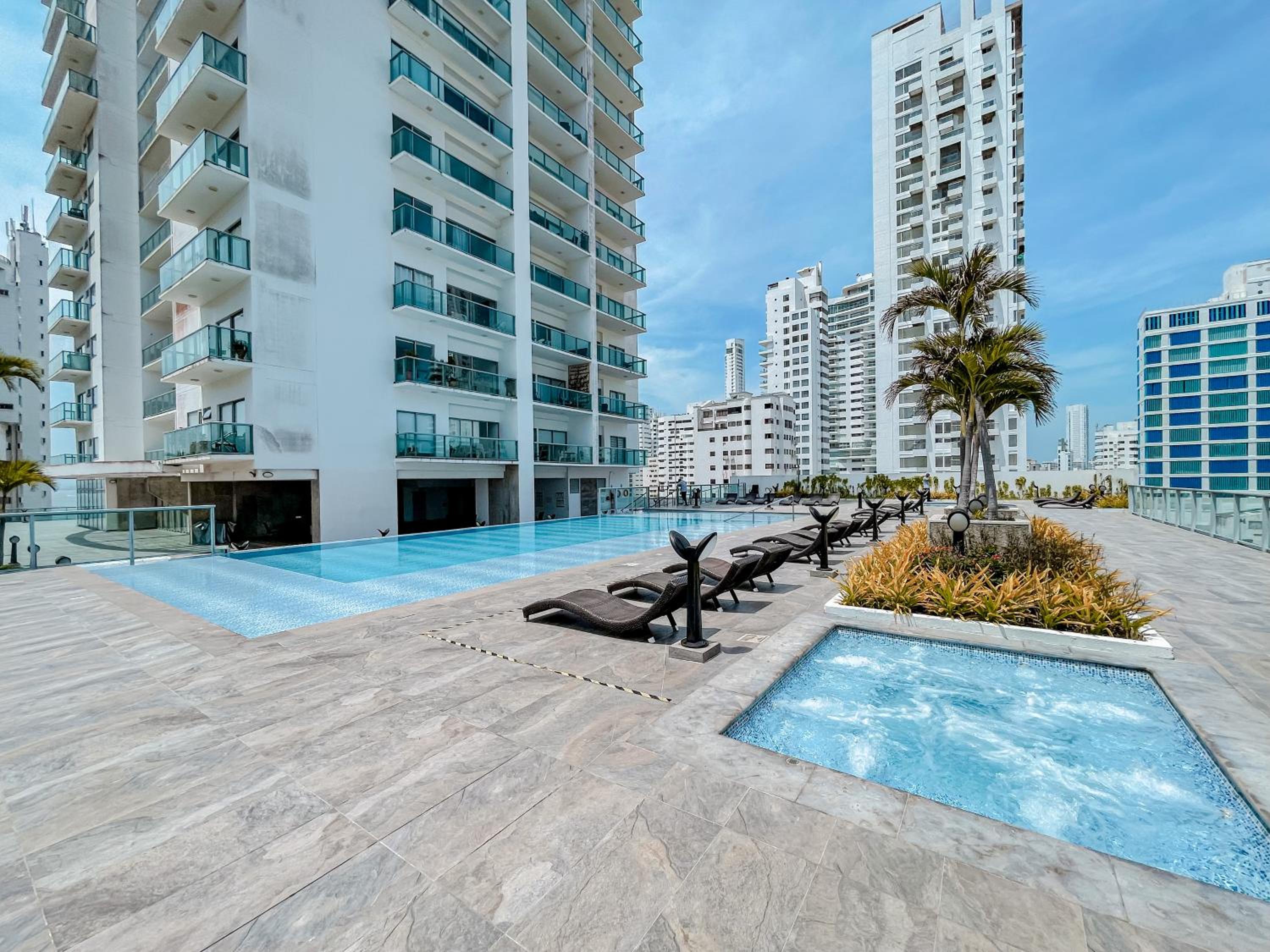 Apartamento con vista a la bahía
