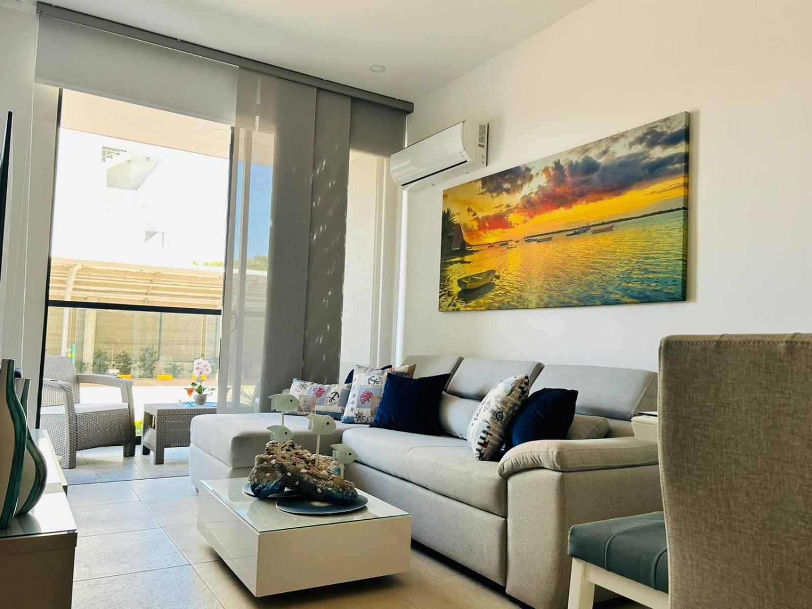 Hermoso apartamento de playa