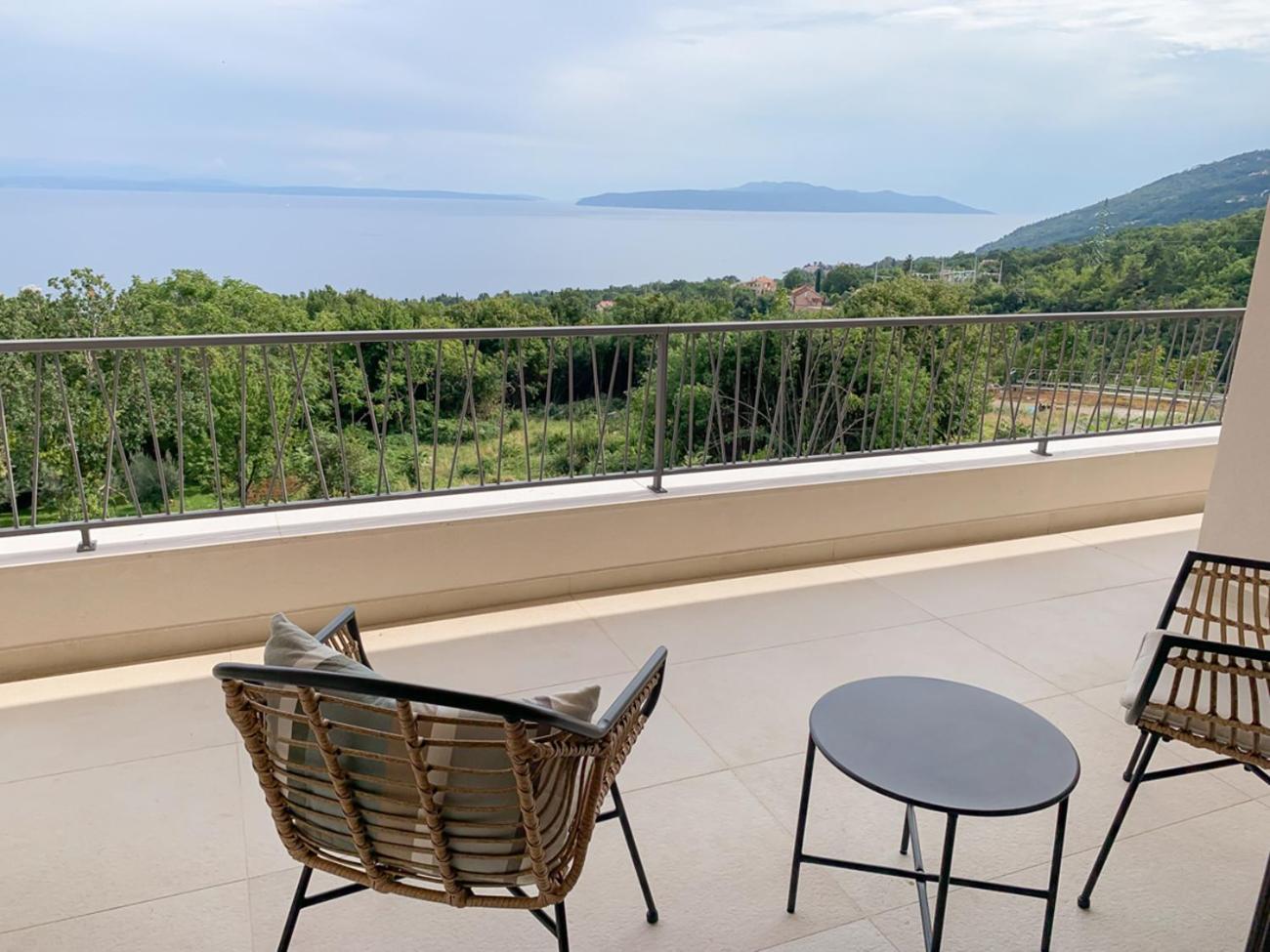 Villa Maritima Opatija-Meerblick-Infinity Pool-Luxus-Relax view 2