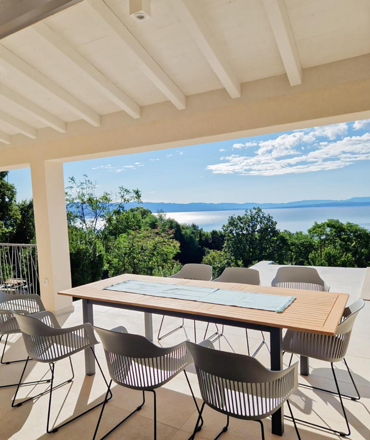 Villa Maritima Opatija-Meerblick-Infinity Pool-Luxus-Relax view 4