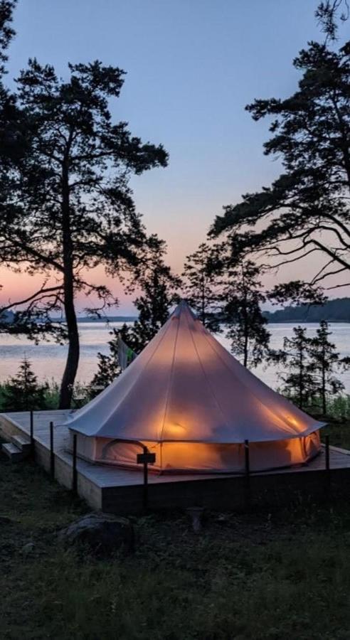Glamping in the Trosa Archipelago view 2