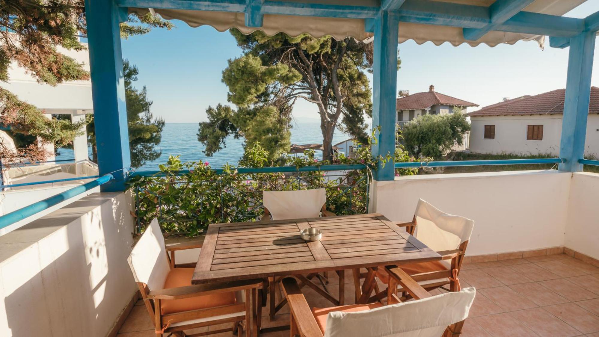 Serenity Beach Front Maisonette, Mola Kaliva view 5