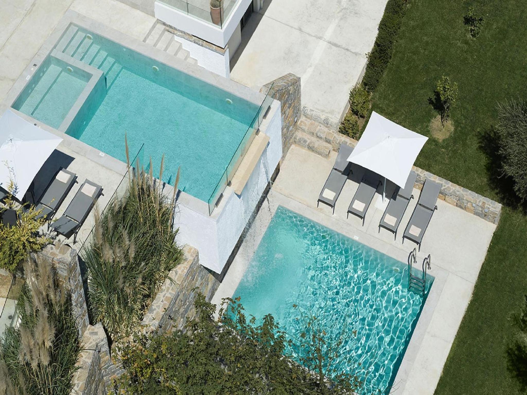 Magnificent Crete Villa 4 Bedrooms Villa Anthos Two Large Private Pools view 4