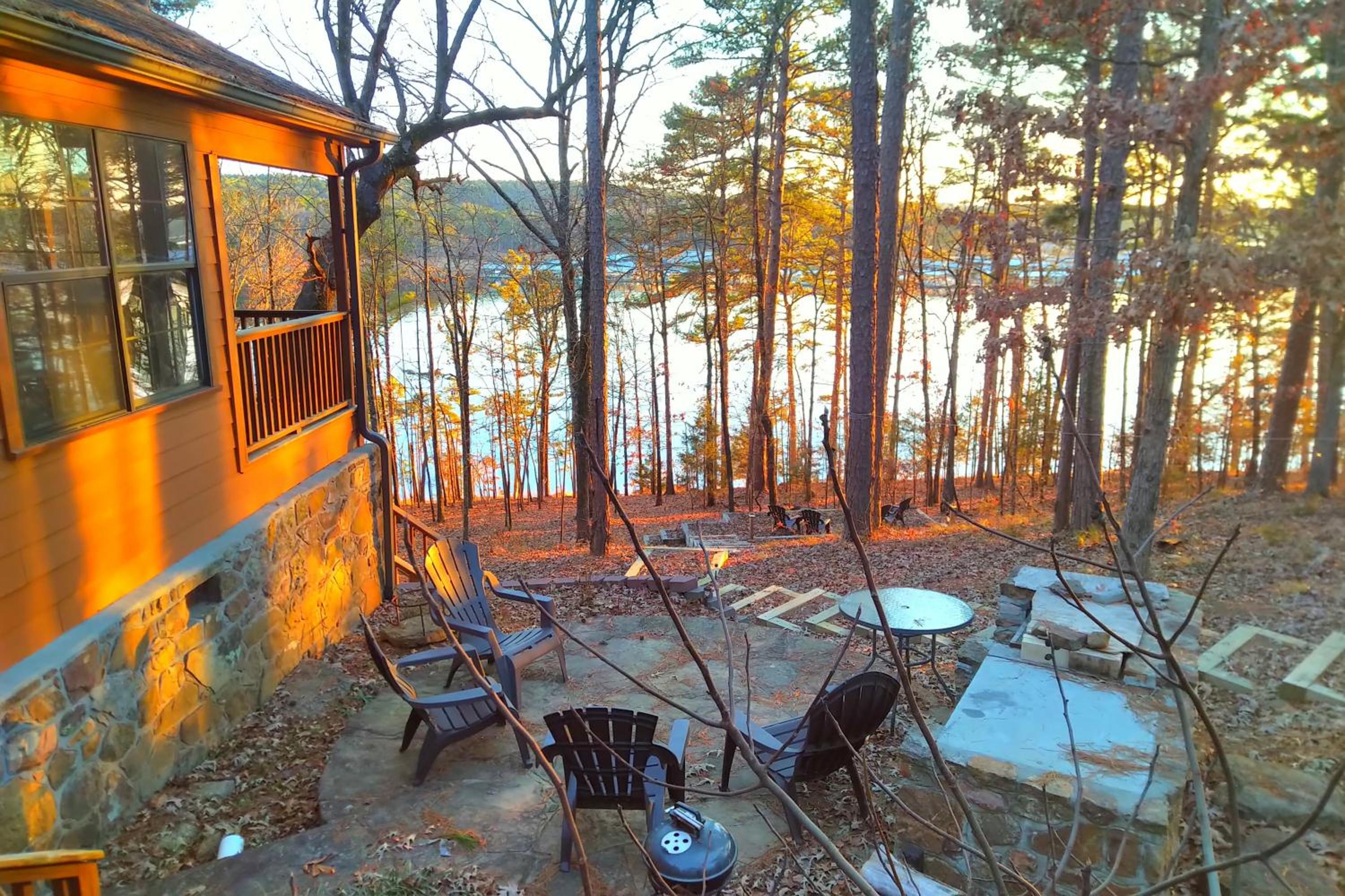 Greers Ferry Lake Cabin view 2