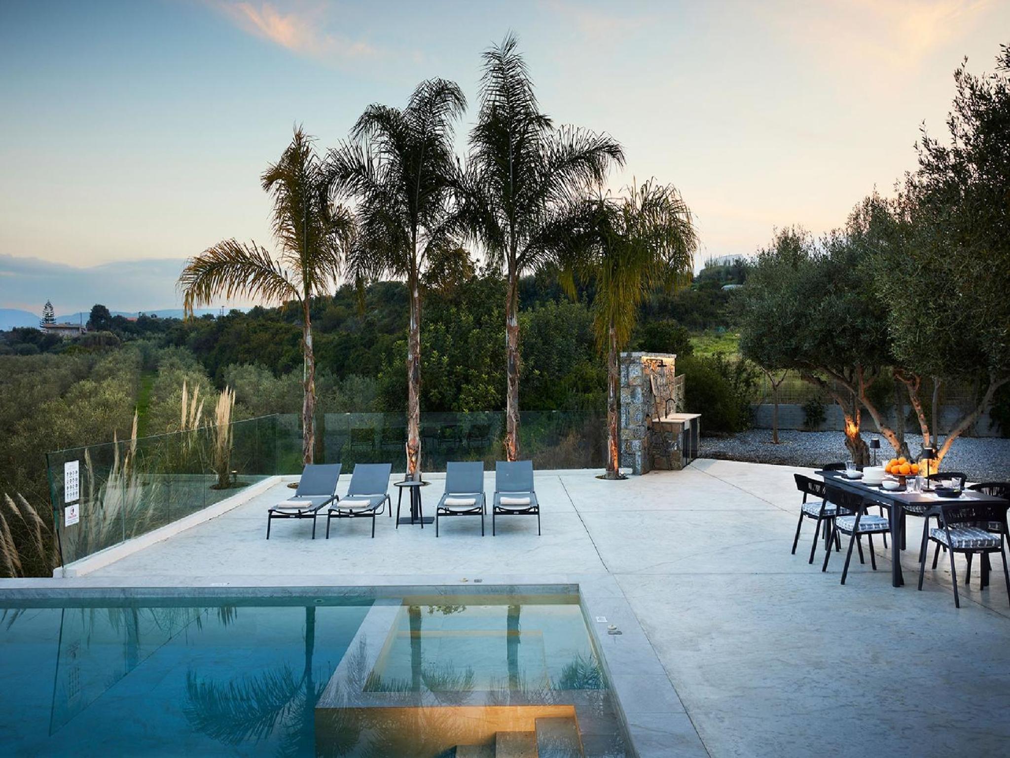 Gorgeous Crete Villa 4 Bedrooms Villa Psanthos Terrace With photo 5