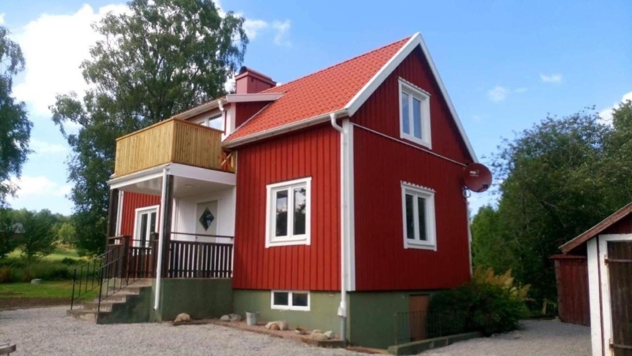 Smålandhaus "Lindhaga" mit Aussicht über Ruskensee view 2