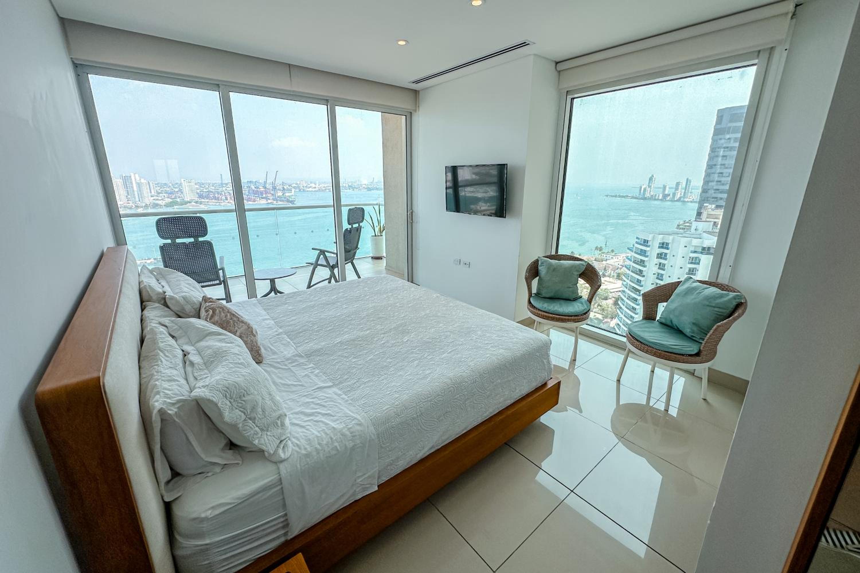 Apartamento con vista al mar Bocagrande