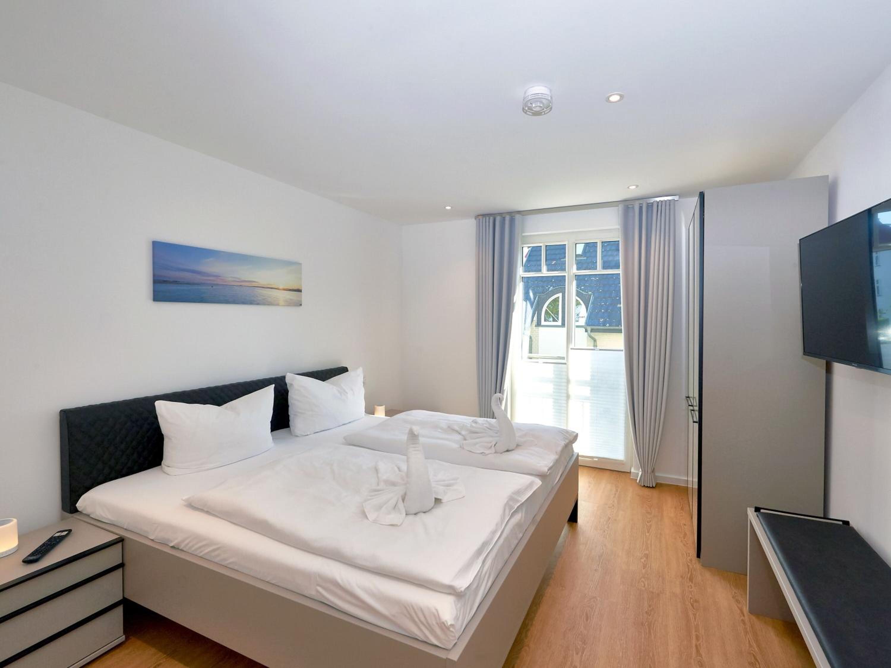 Villa Beatrice in Binz - WG 8 mit Balkon und kleinem Meerblick