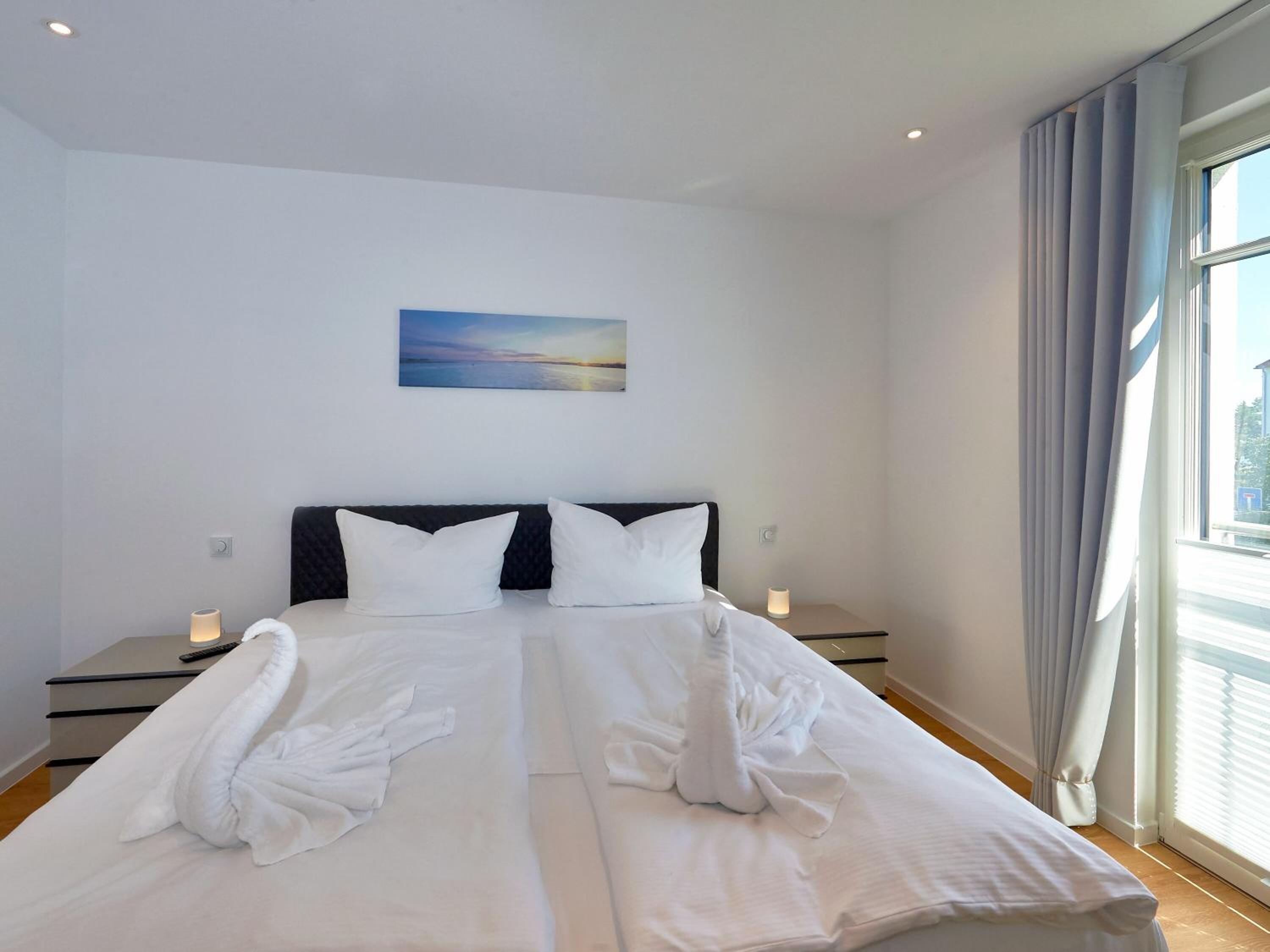 Villa Beatrice in Binz - WG 8 mit Balkon und kleinem Meerblick