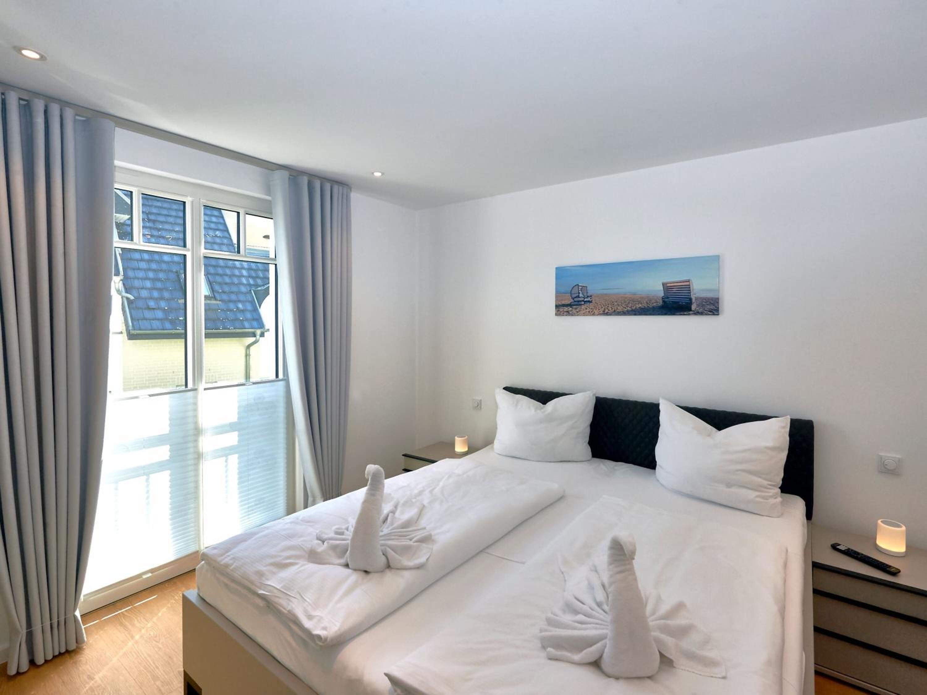 Villa Beatrice in Binz - WG 8 mit Balkon und kleinem Meerblick