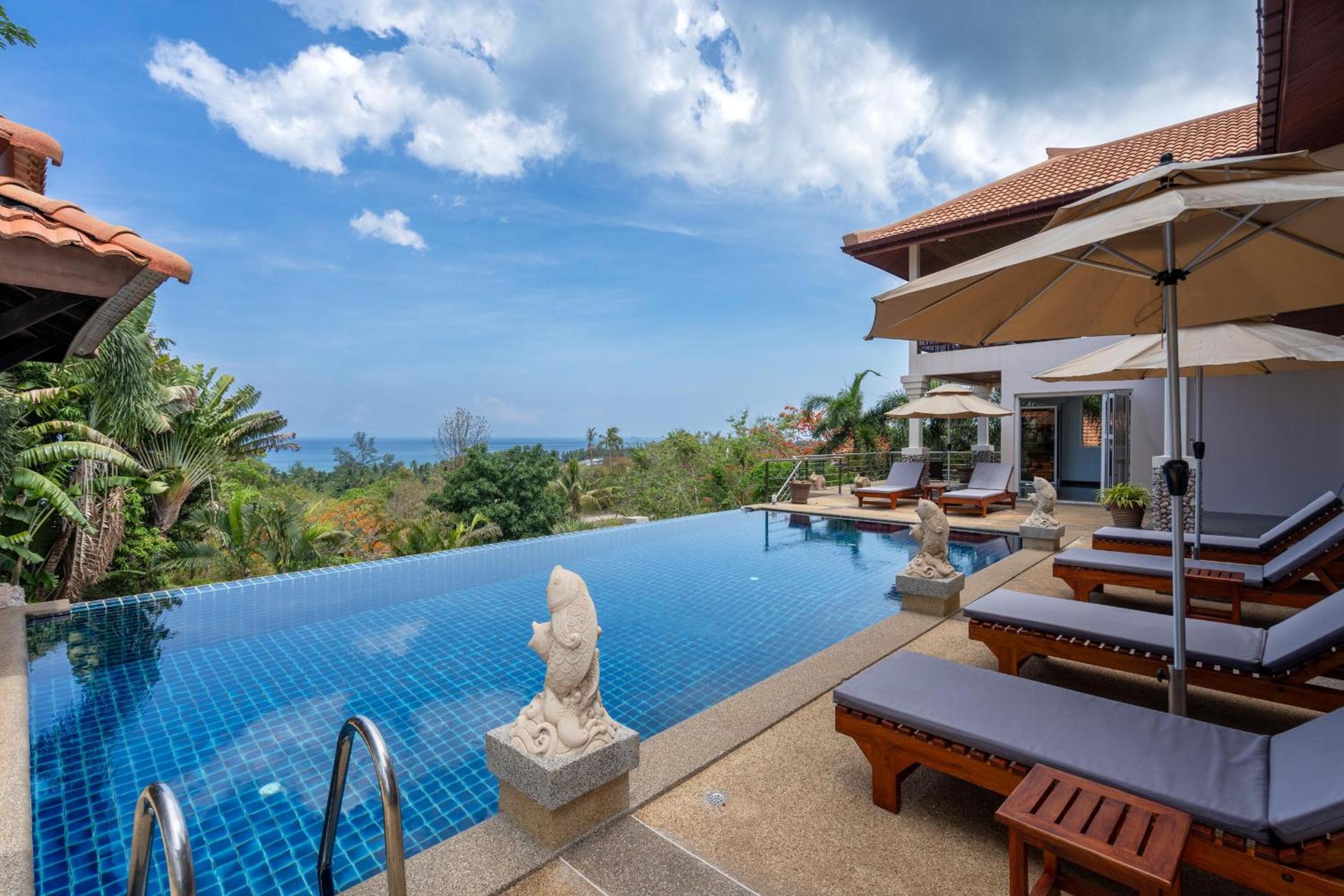 2 Pools And Seaview! Villa Serena 6Br, Klong Khong view 3