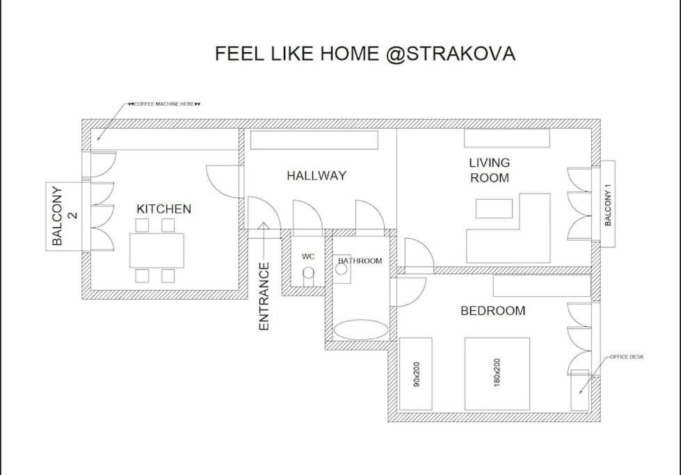 Feel Like Home @Strakova, Very central luxury APT view 4