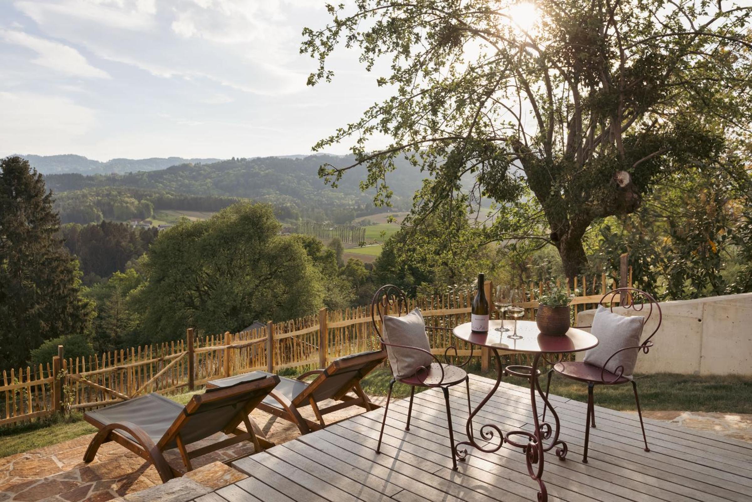 Am Wildbachberg - Luxus Ferienhäuser mit Infinitypool, Privatsauna und Weinkeller